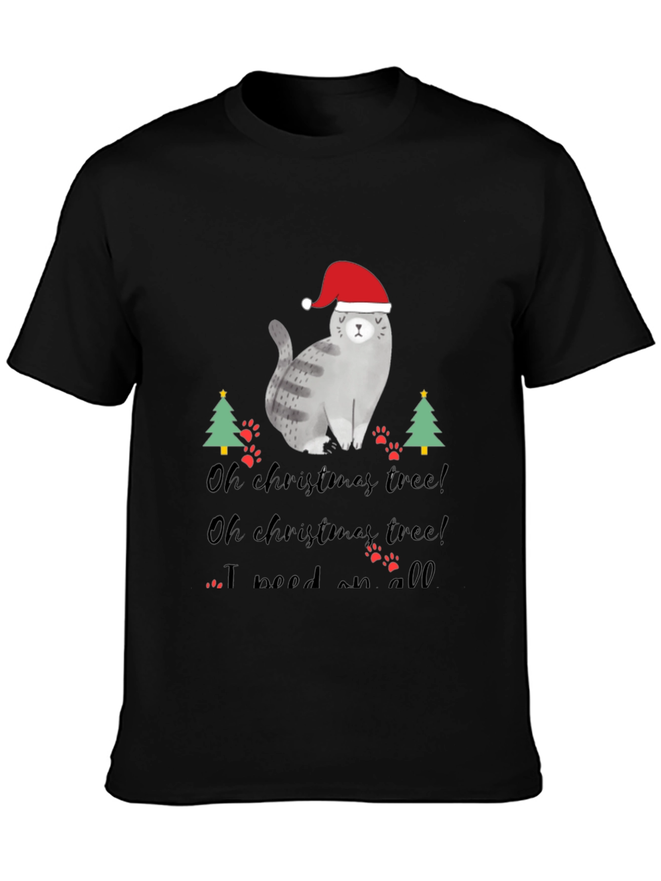 Christmas Cat T-Shirt