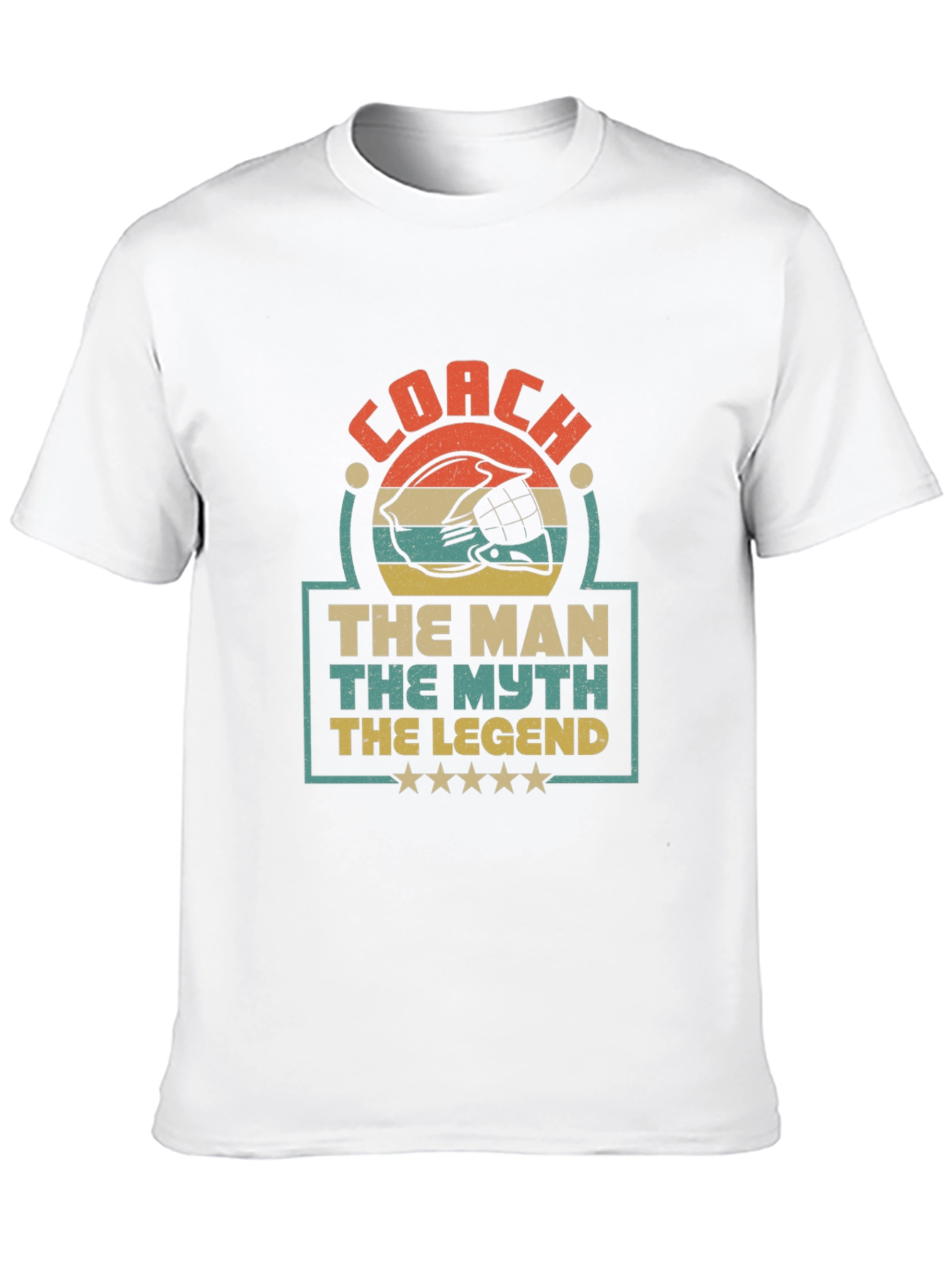 Coach The Man The Myth Legend Graphic T-Shirt