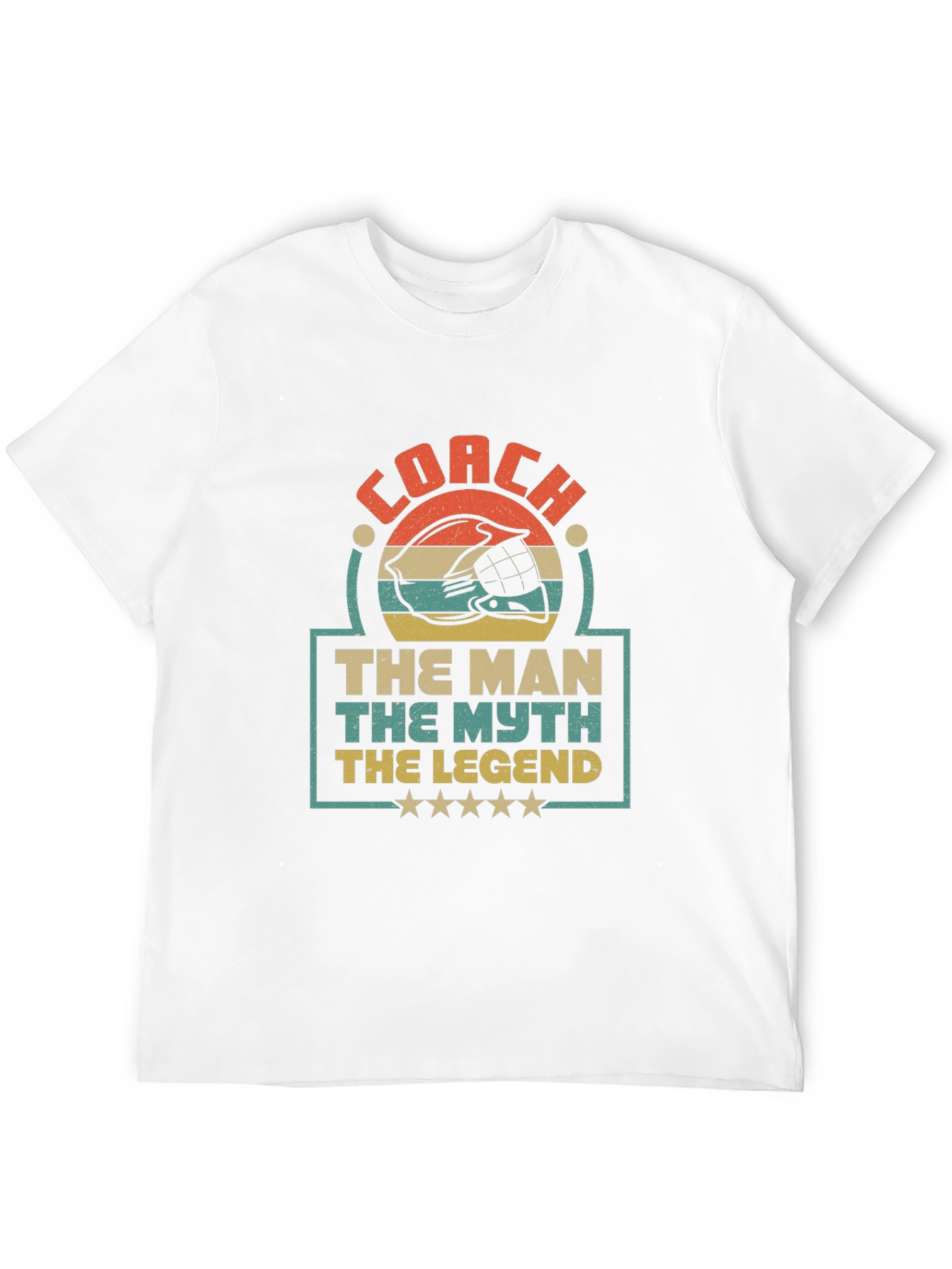 Coach The Man The Myth Legend Graphic T-Shirt