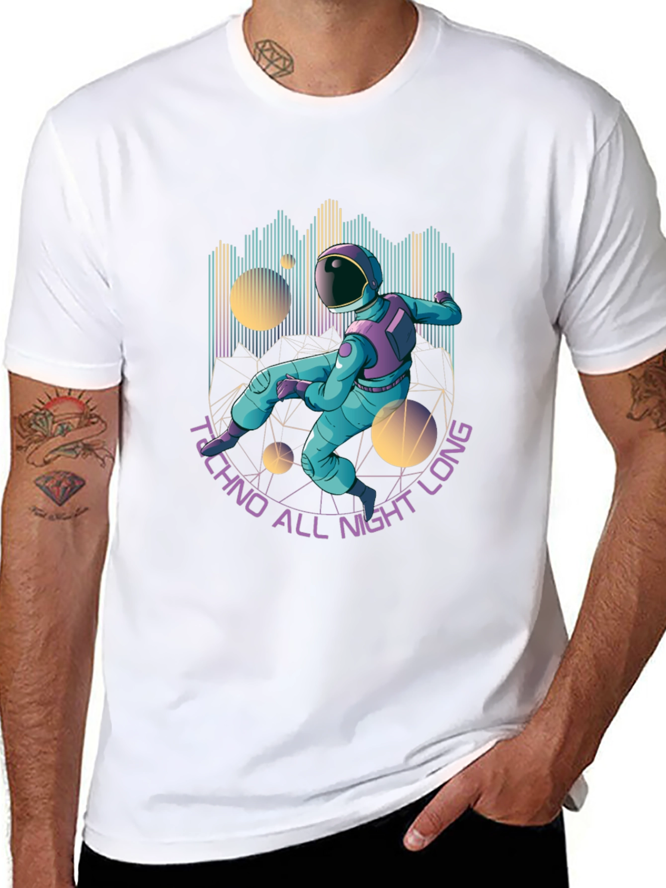 Techno Astronaut T-Shirt