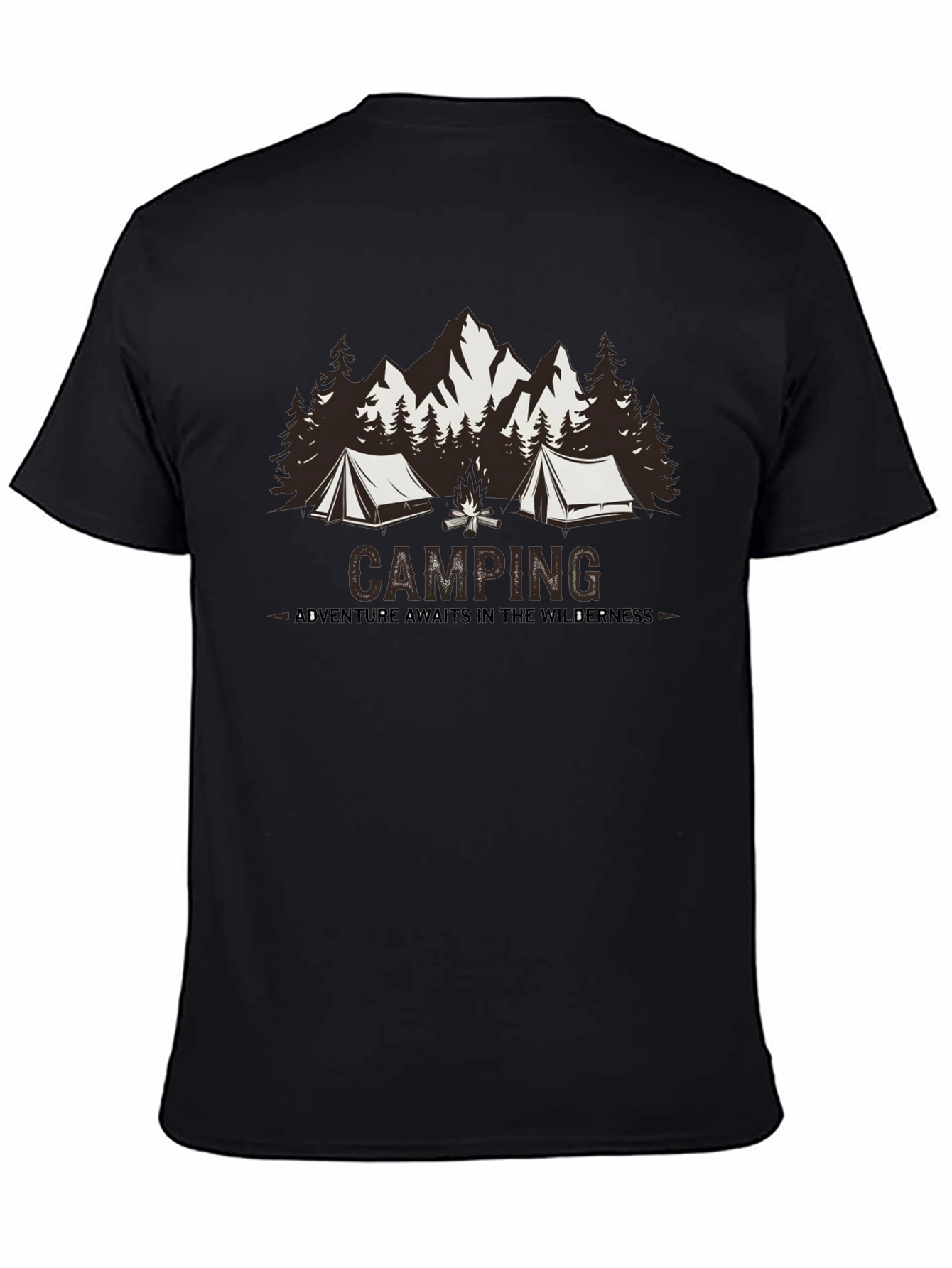 Camping Adventure T-Shirt - Wilderness Design