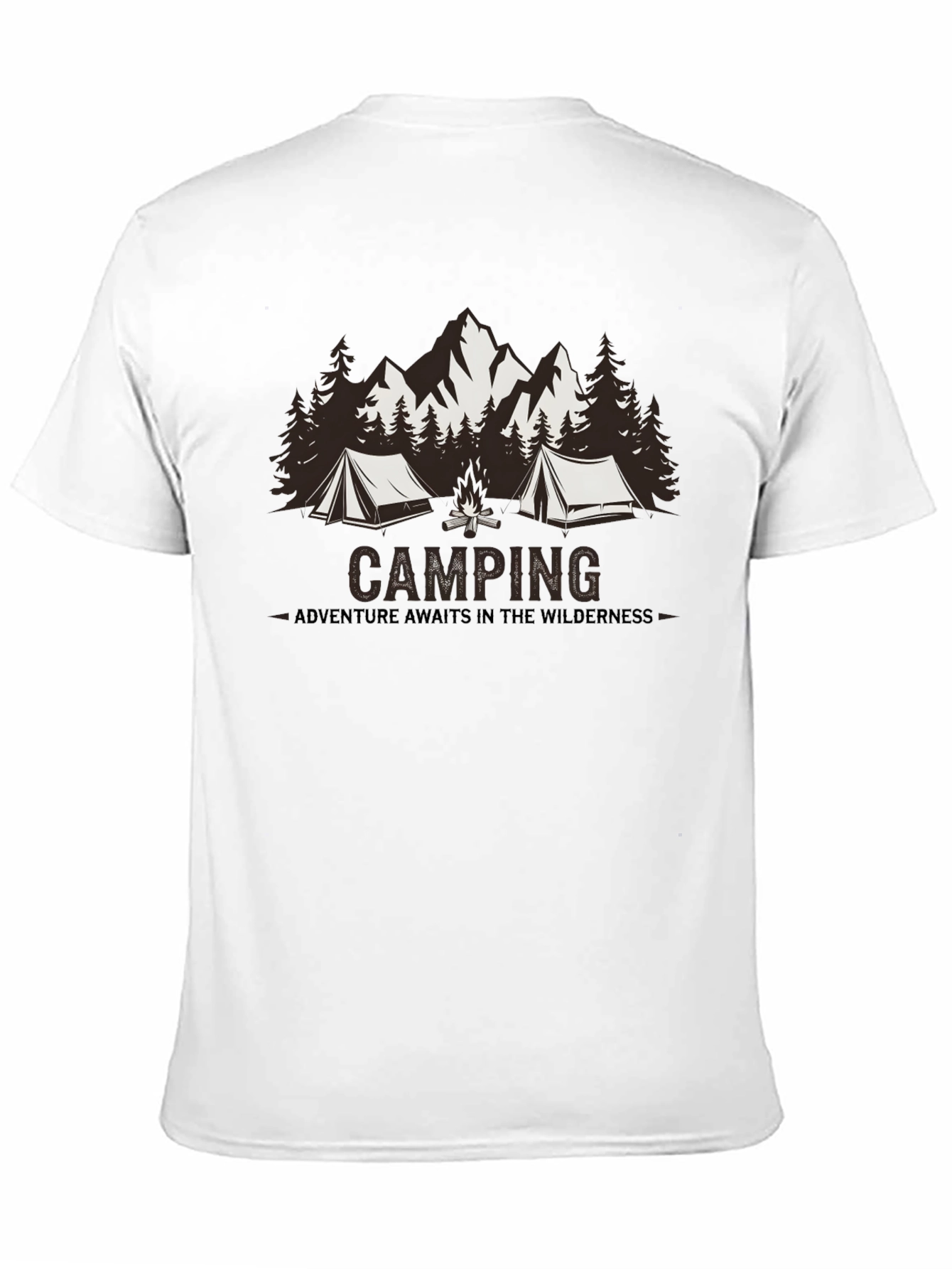 Camping Adventure T-Shirt - Wilderness Design