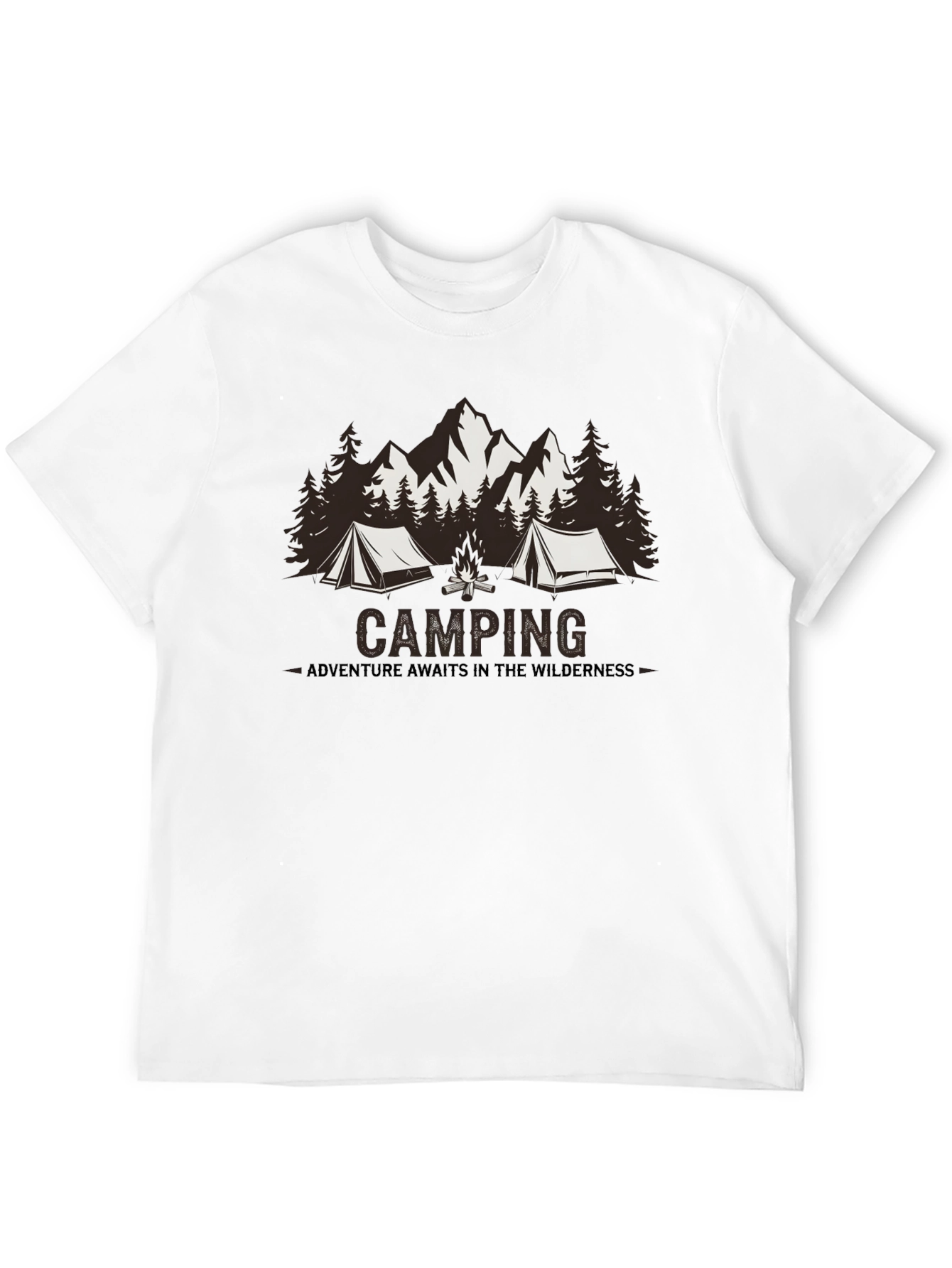 Camping Adventure T-Shirt - Wilderness Design