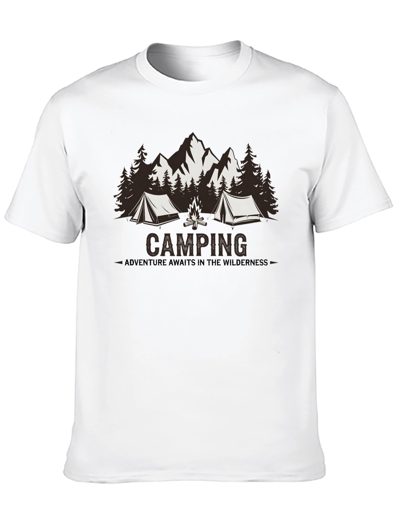Camping Adventure T-Shirt - Wilderness Design