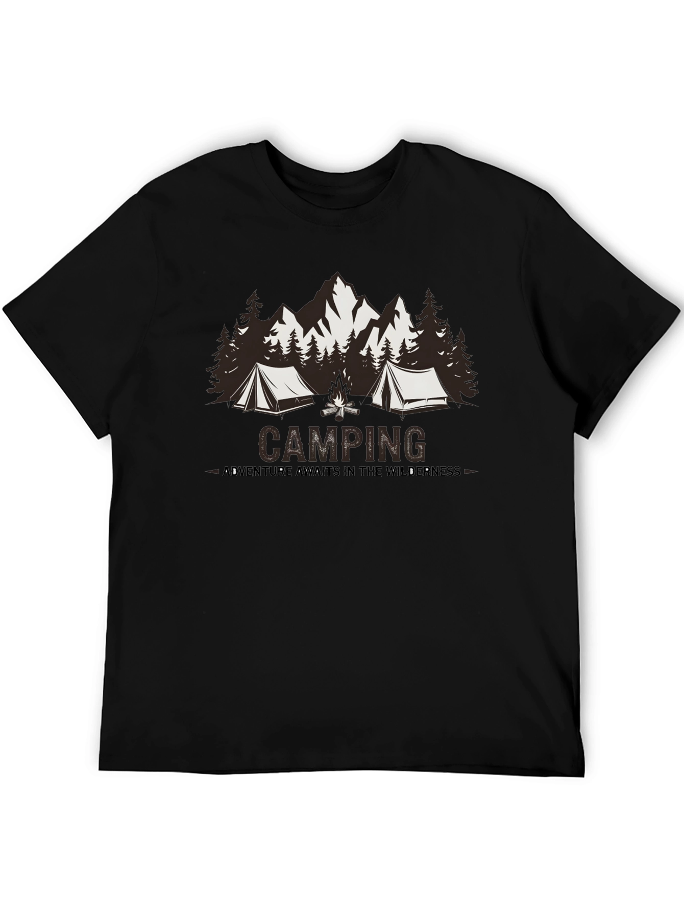 Camping Adventure T-Shirt - Wilderness Design
