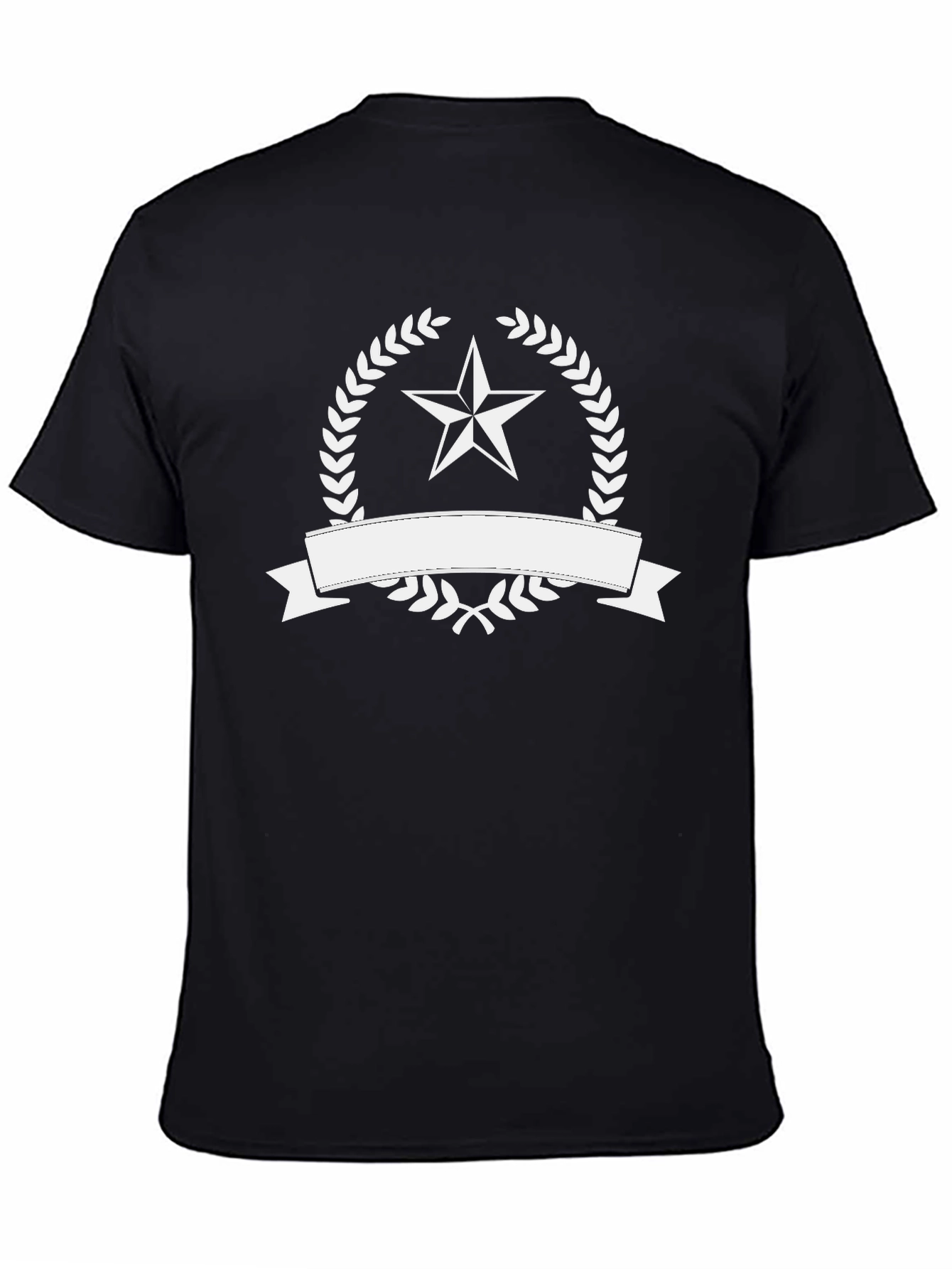 Star Emblem Black T-Shirt
