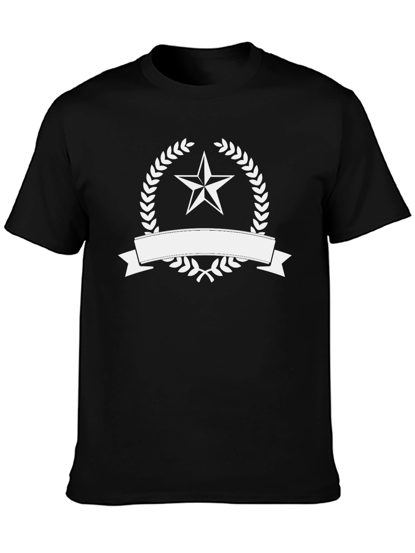 Star Emblem Black T-Shirt