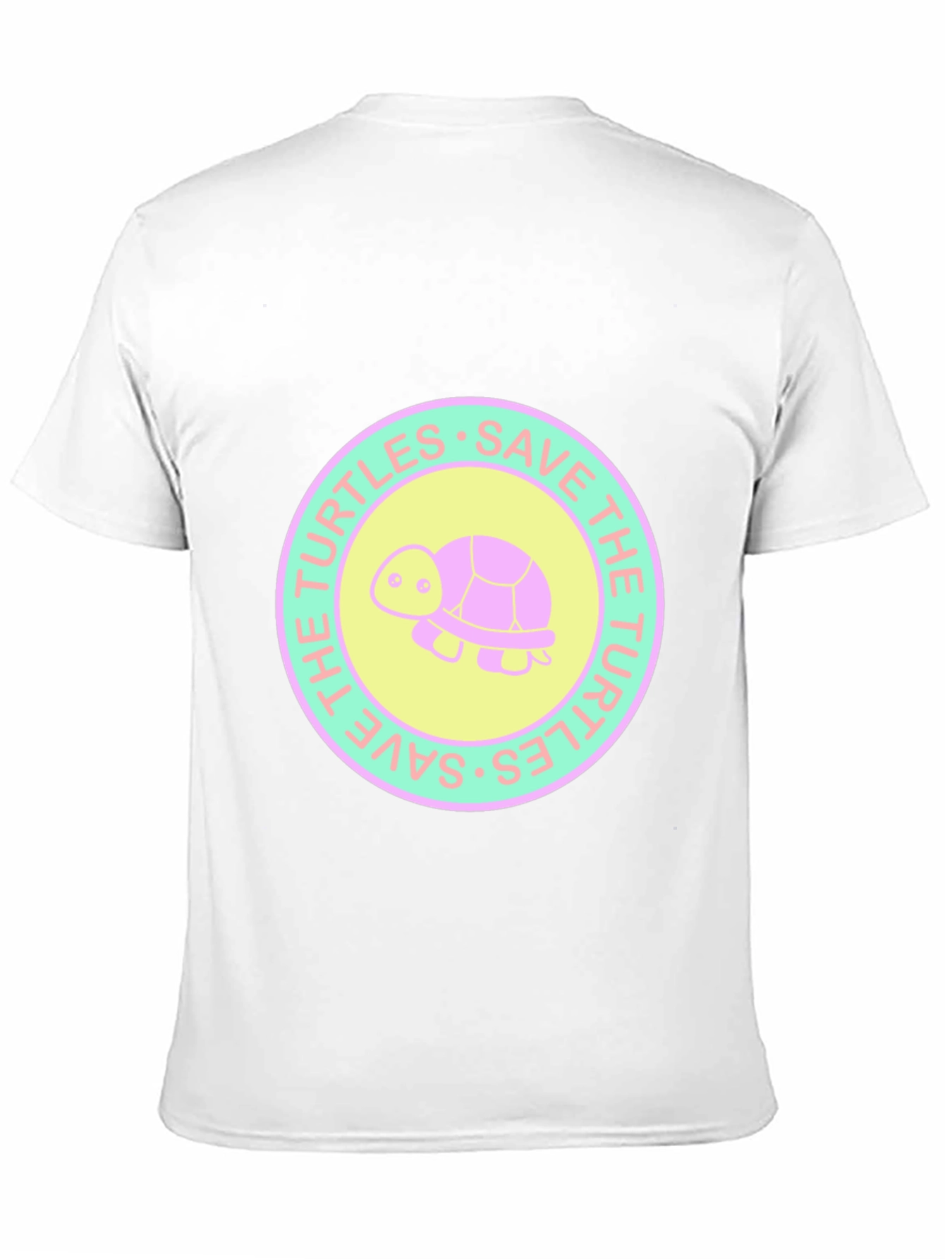 Save the Turtles Graphic Tee - Stylish Black T-Shirt