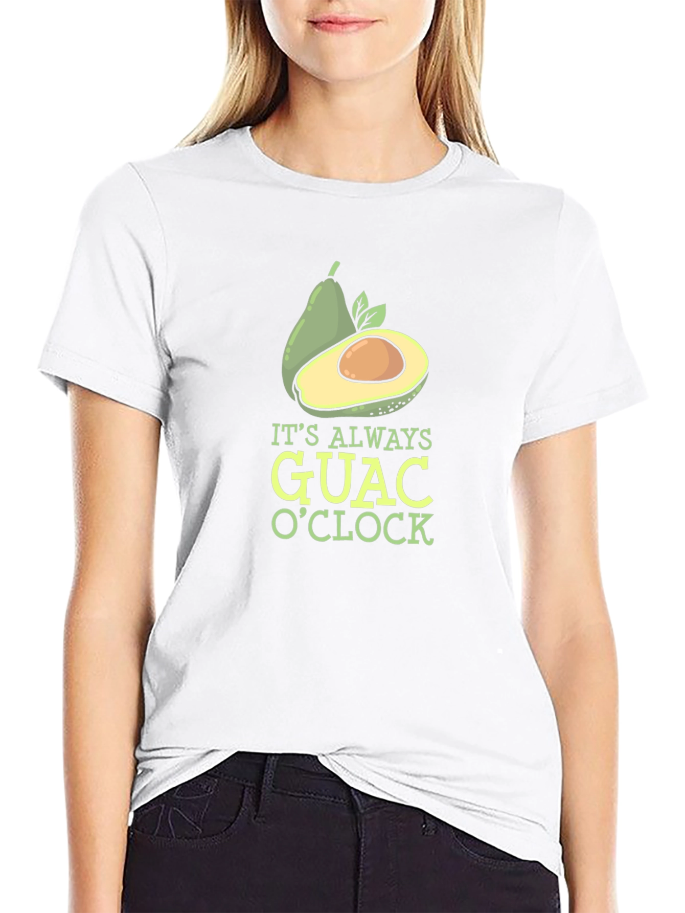 Its Always Guac OClock Graphic Tee