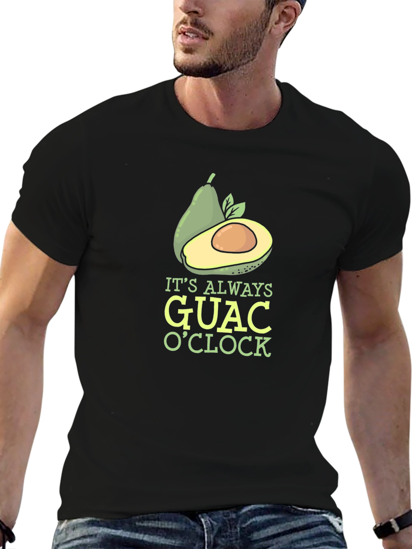 Its Always Guac OClock Graphic Tee