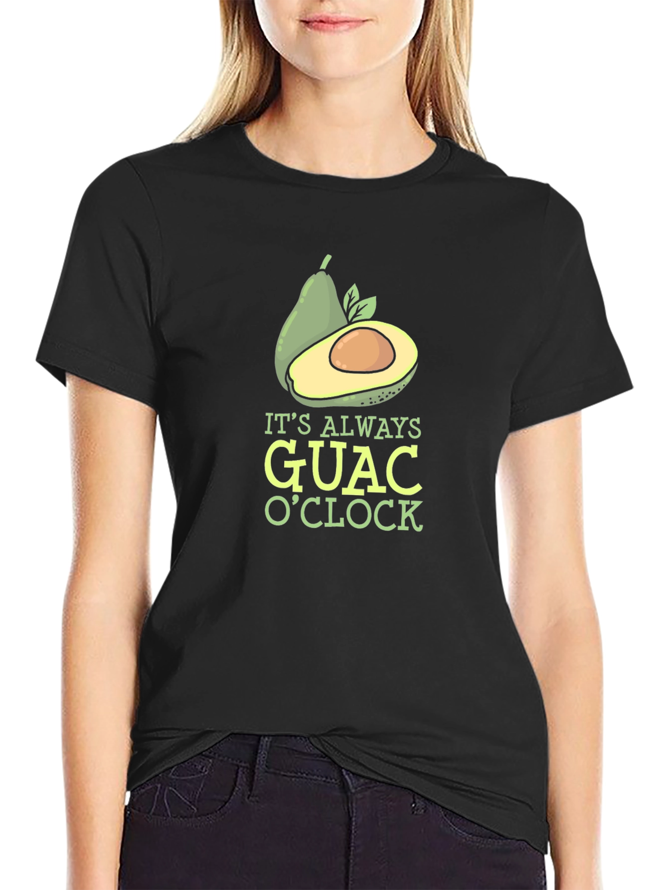 Its Always Guac OClock Graphic Tee