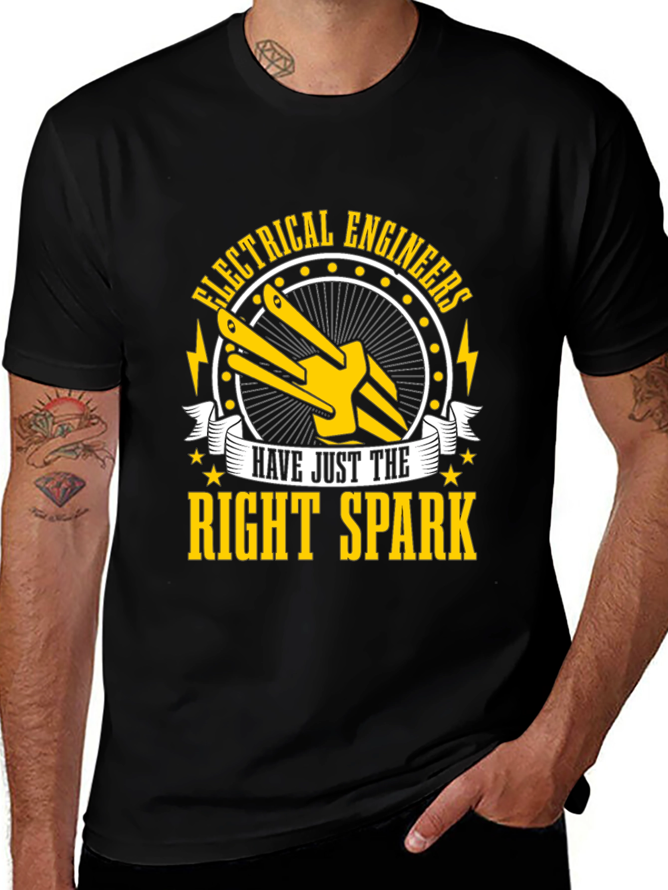 Electrical Engineers Right Spark T-Shirt