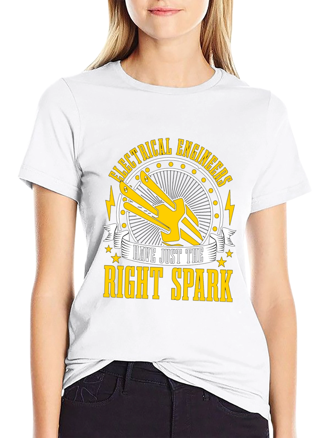 Electrical Engineers Right Spark T-Shirt