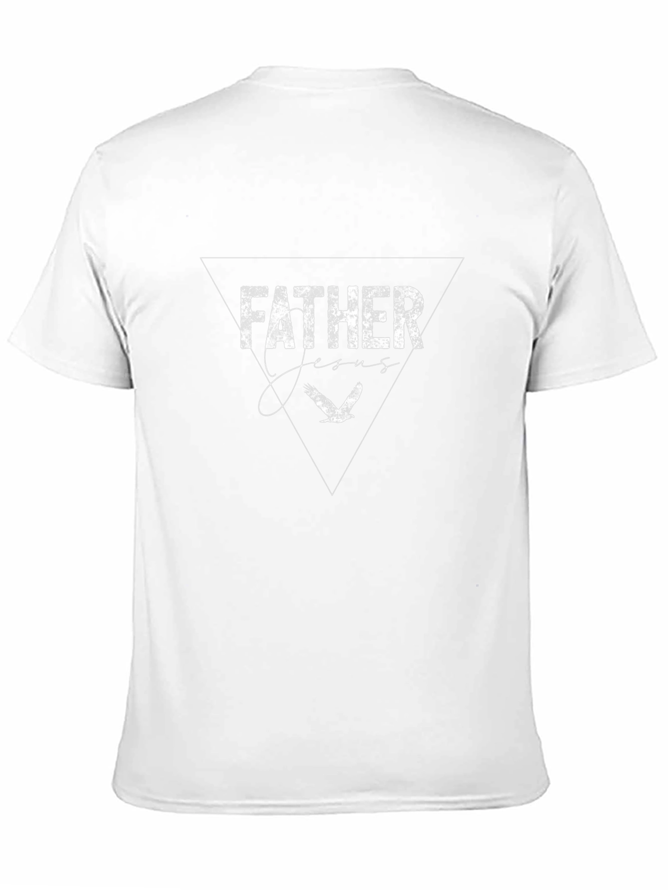 Father Jesus Graphic Black T-Shirt