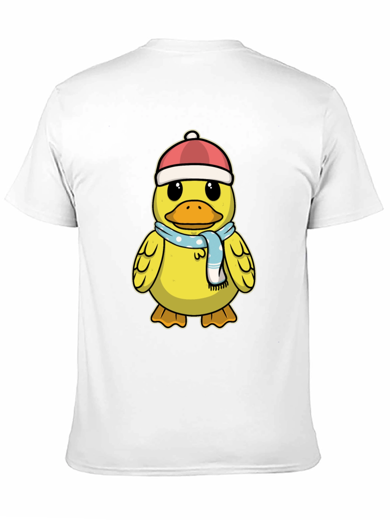 Duck with Hat & Scarf Graphic Tee