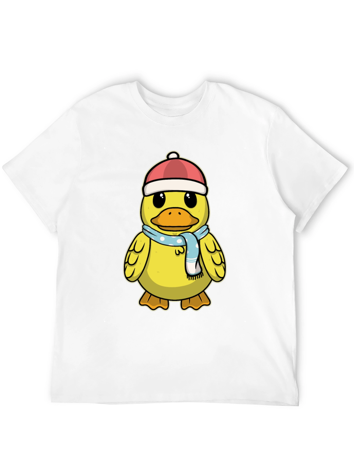 Duck with Hat & Scarf Graphic Tee