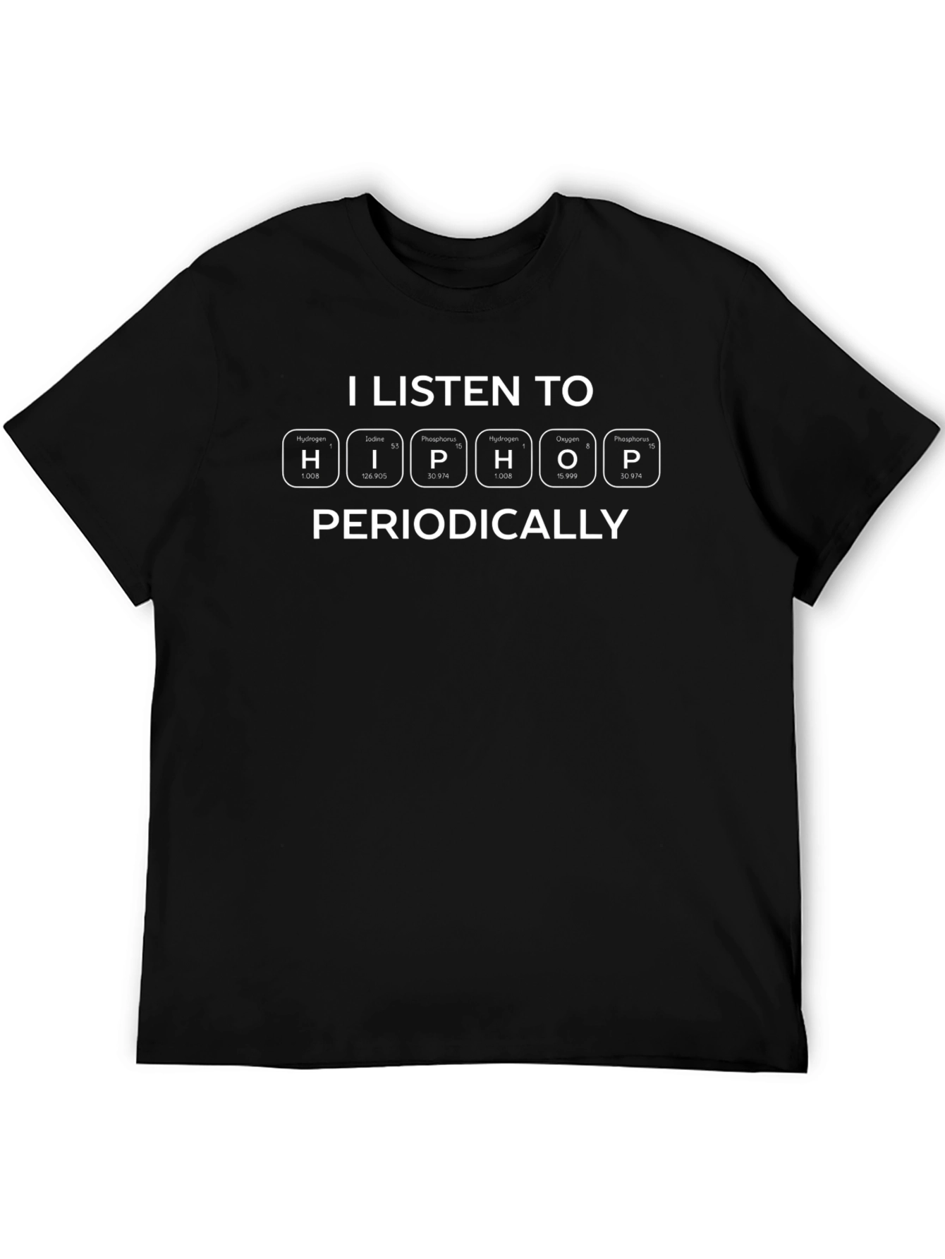 Periodic Table Hip Hop T-Shirt