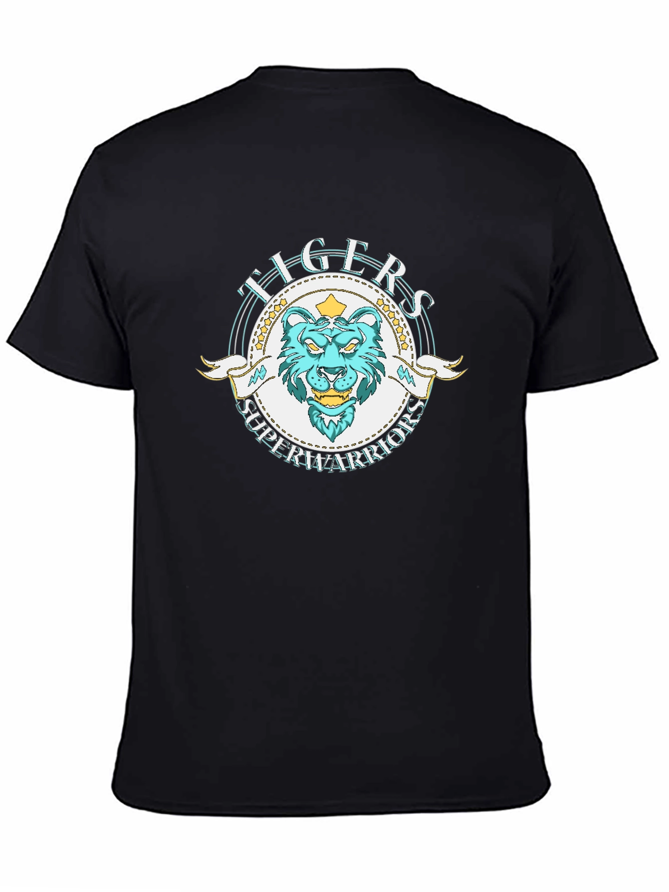 Tigers Super Warriors Graphic Print T-Shirt