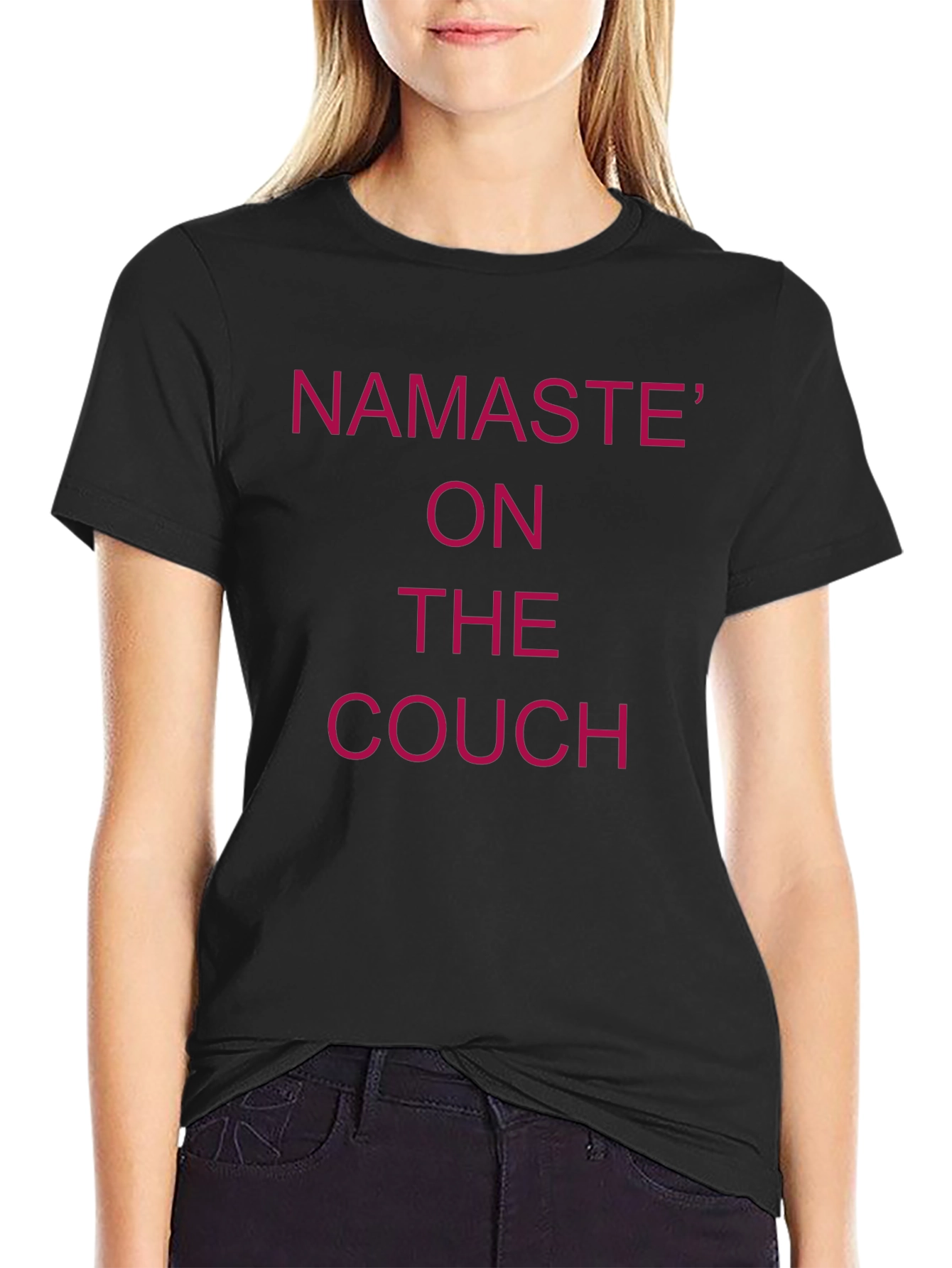 Namaste on the Couch Graphic Tee
