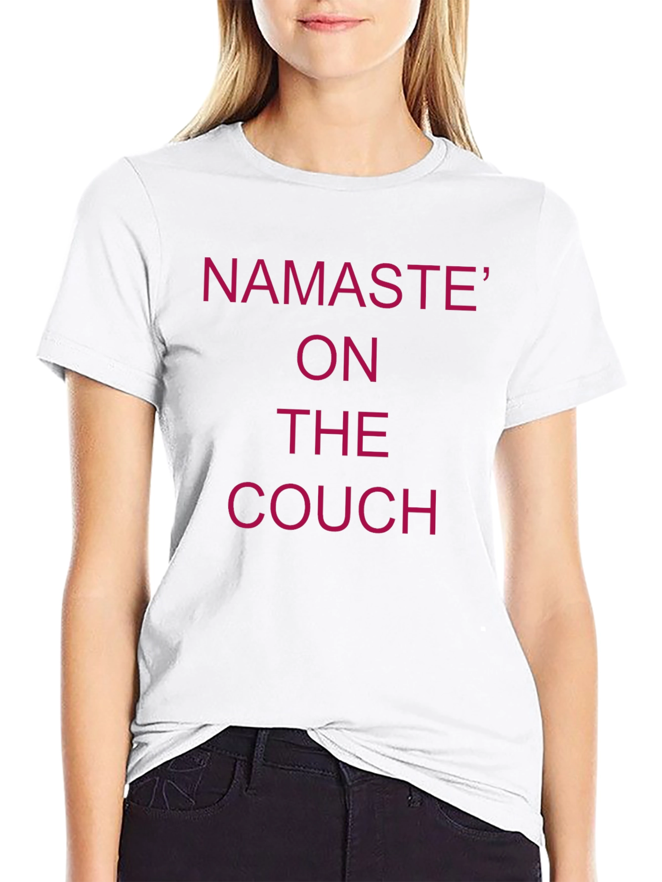 Namaste on the Couch Graphic Tee