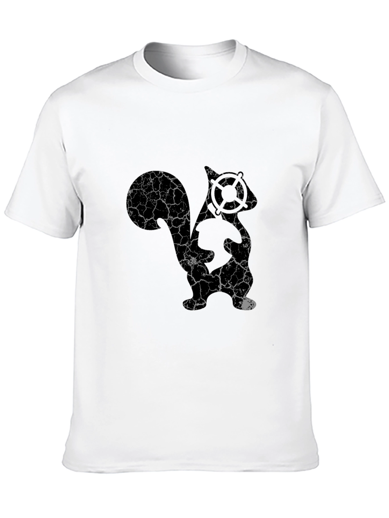 Skuntank Graphic Black T-Shirt