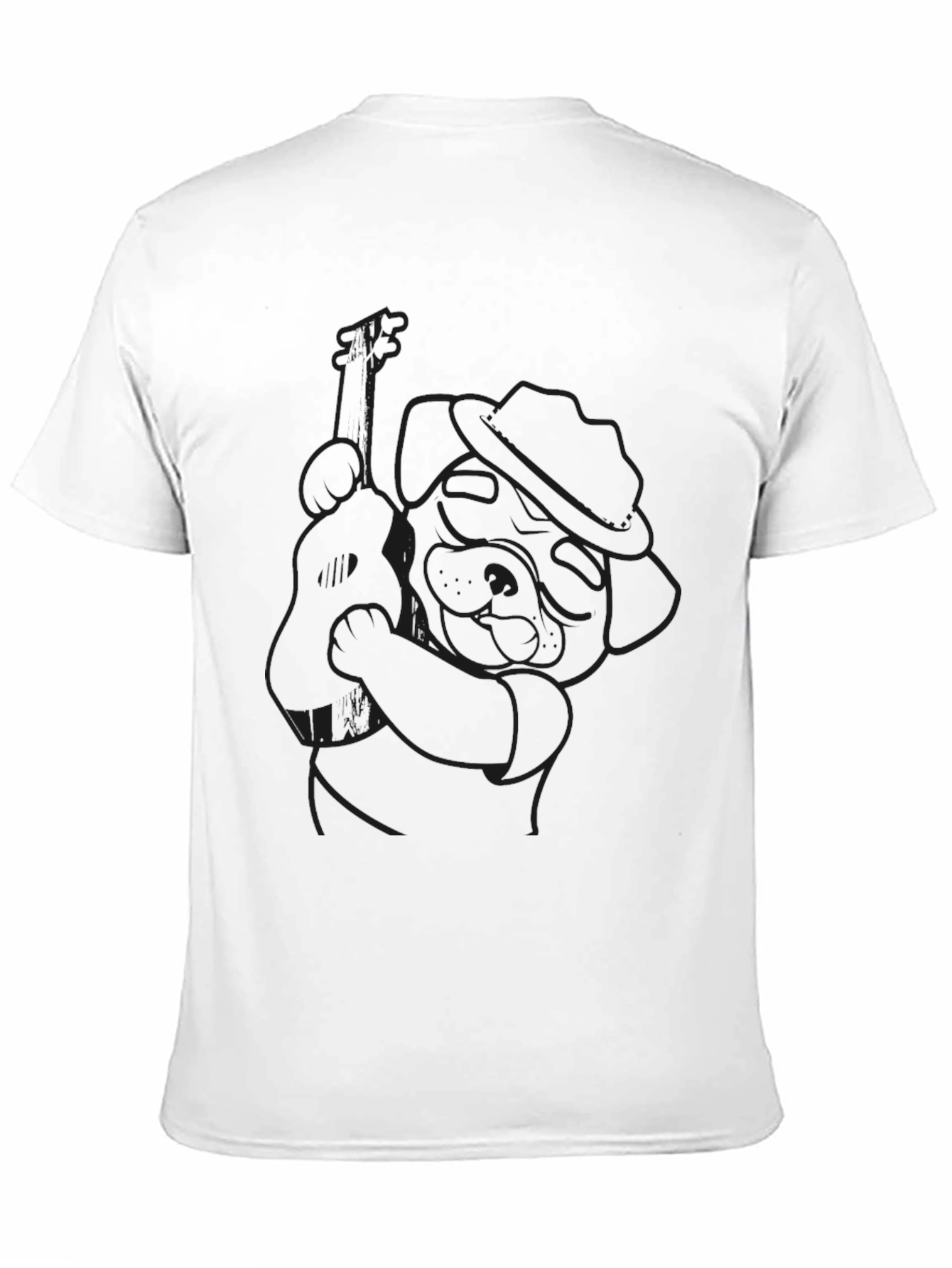 Mens Graphic Print Black T-Shirt