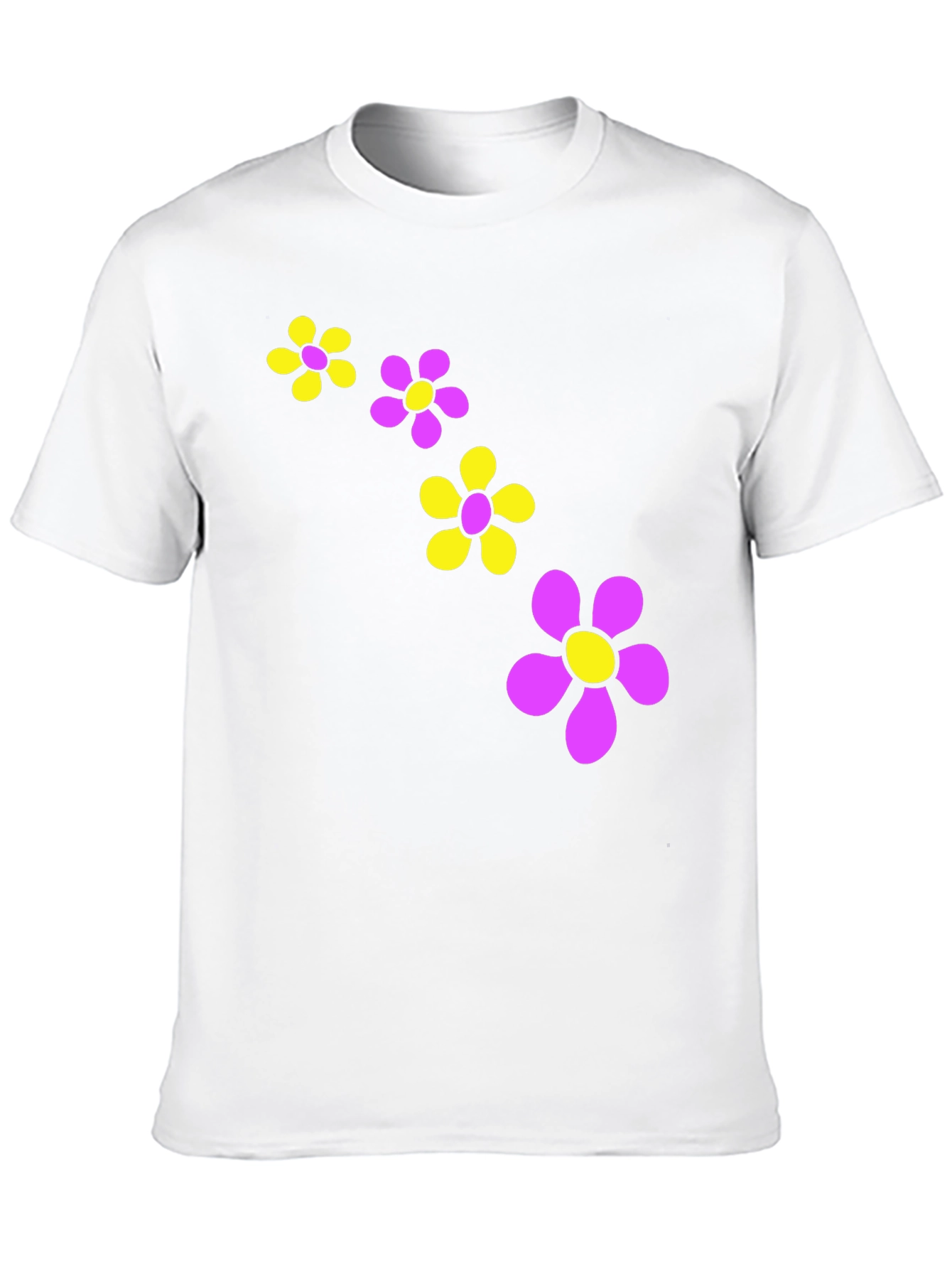 Retro Flower Power T-Shirt - Groovy Style