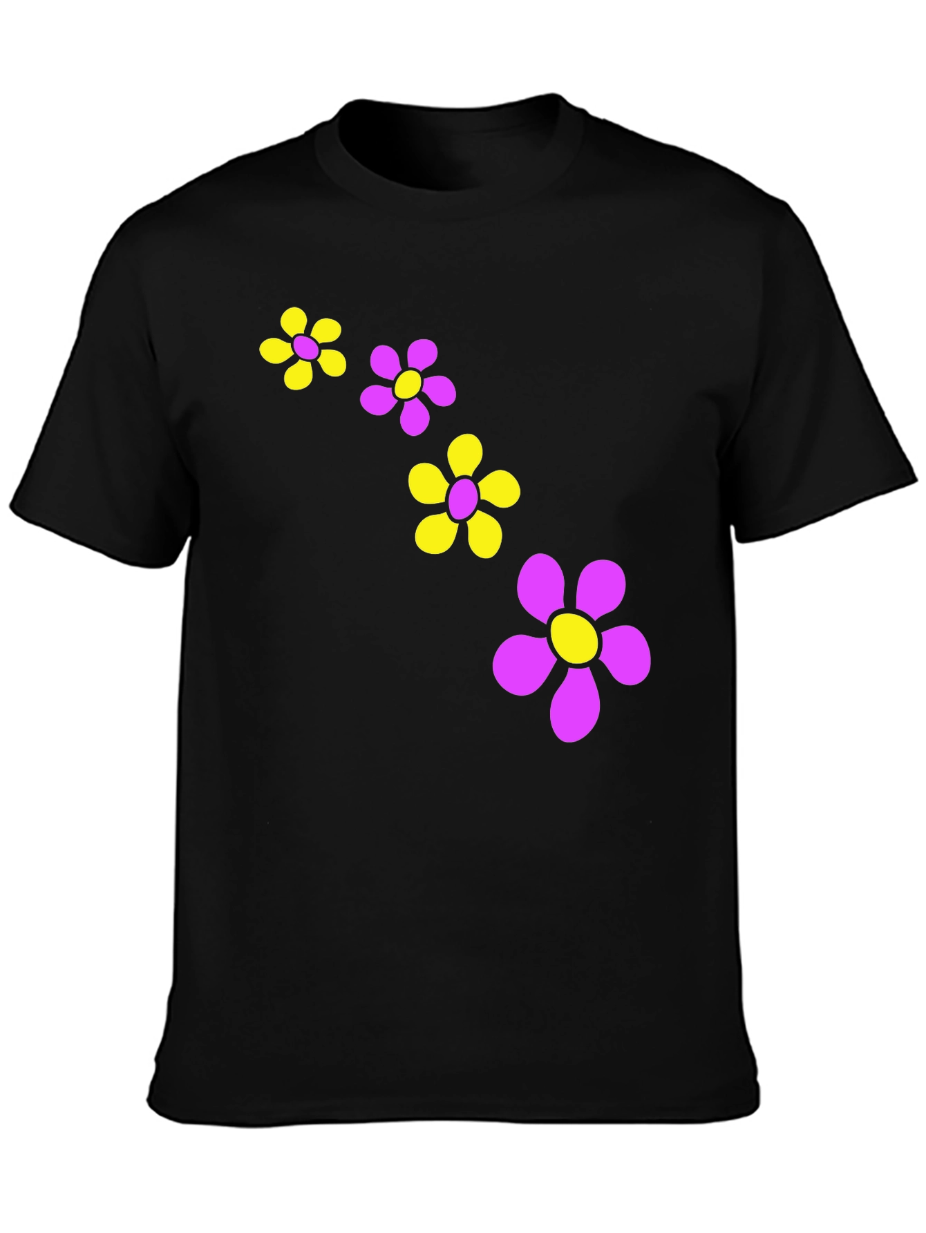 Retro Flower Power T-Shirt - Groovy Style