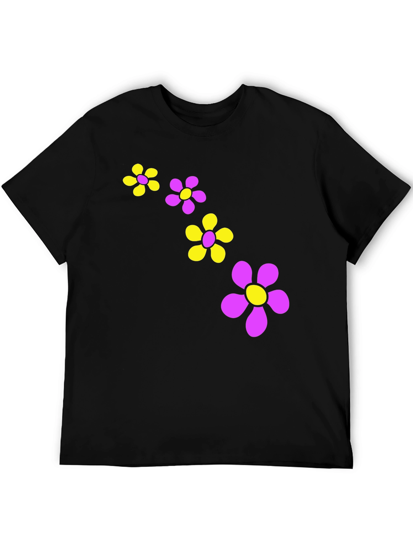 Retro Flower Power T-Shirt - Groovy Style