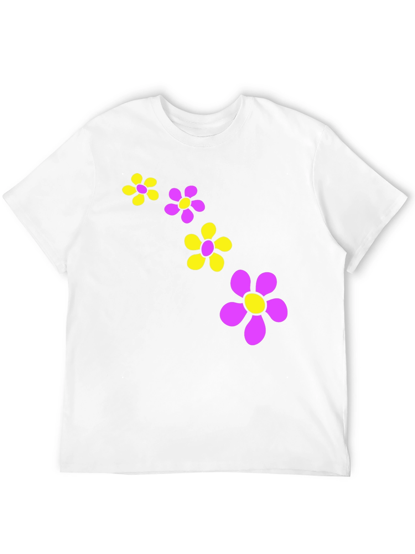 Retro Flower Power T-Shirt - Groovy Style