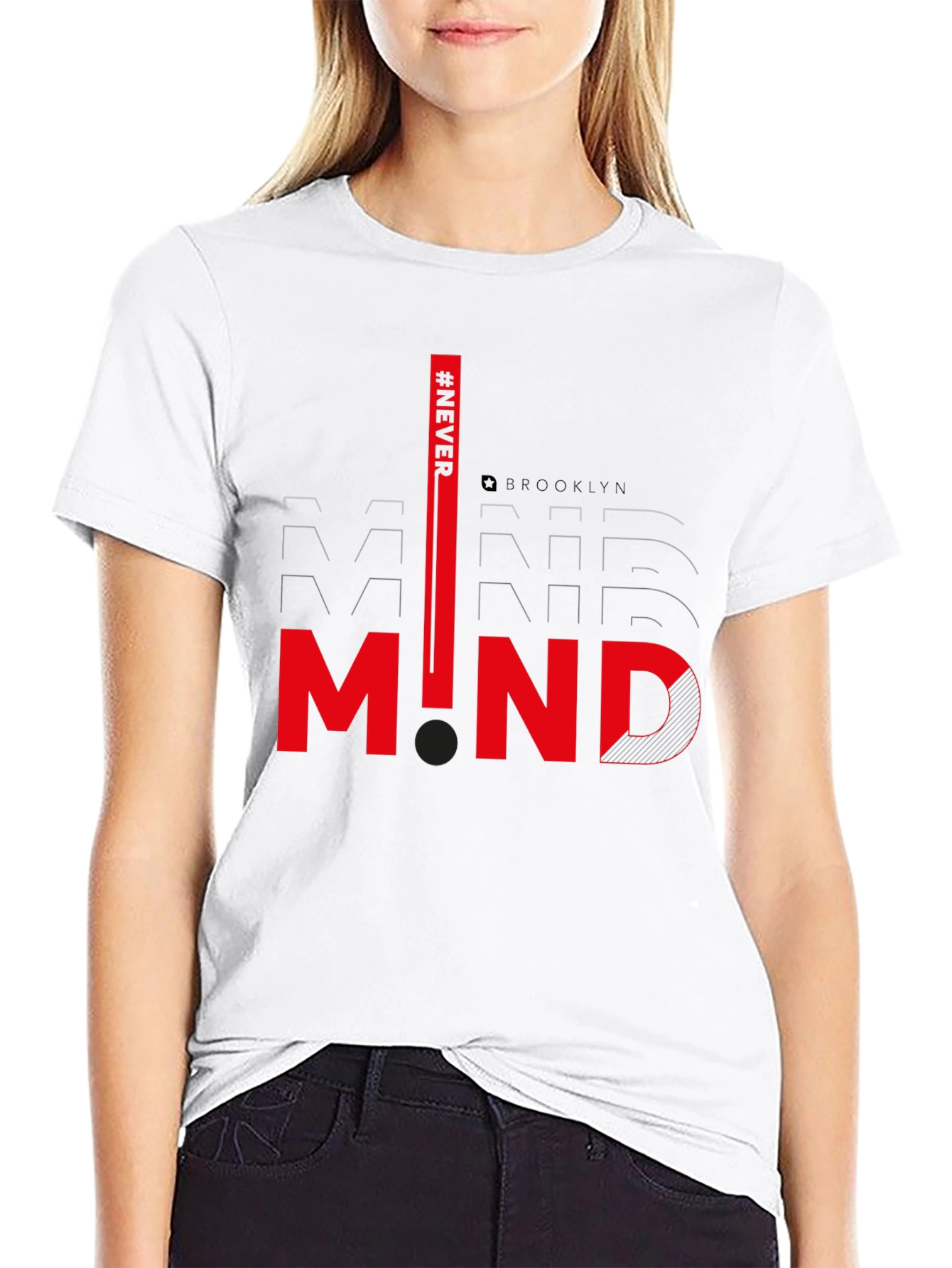 Modern Mind Graphic Tee - Sleek Black T-Shirt