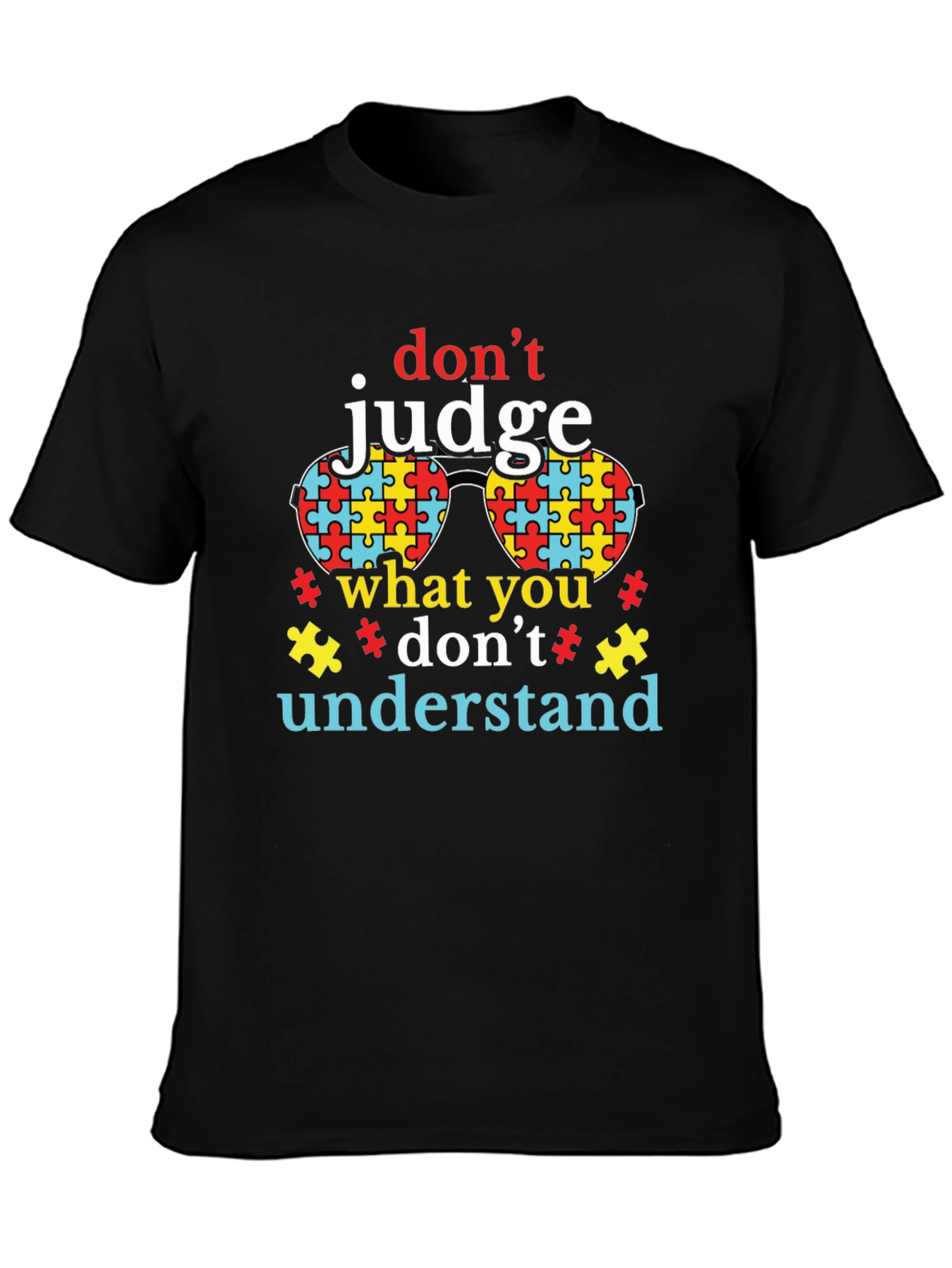 Autism Awareness T-Shirt - Dont Judge