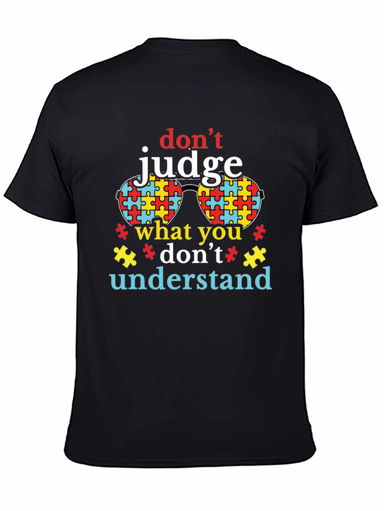 Autism Awareness T-Shirt - Dont Judge