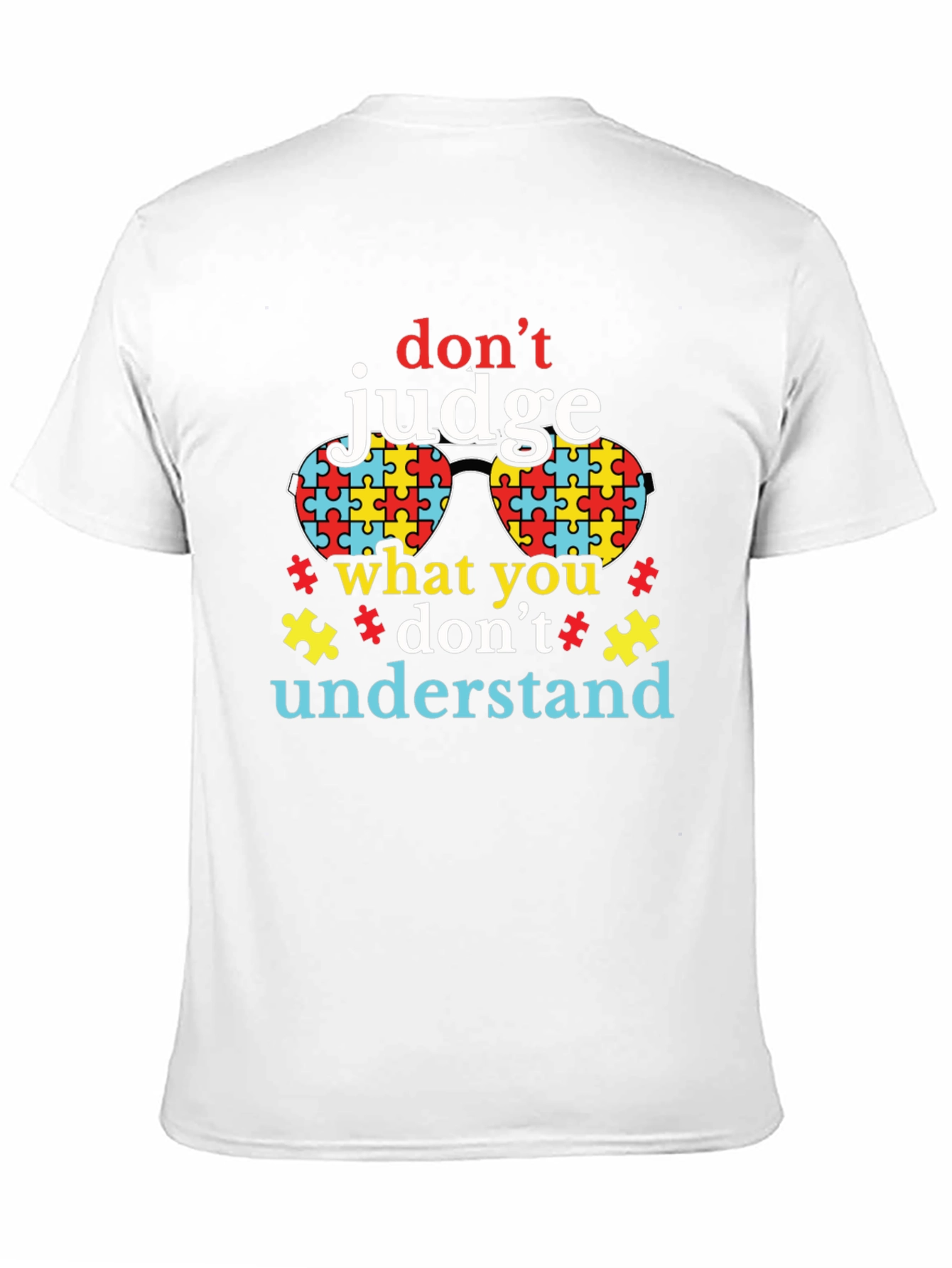 Autism Awareness T-Shirt - Dont Judge