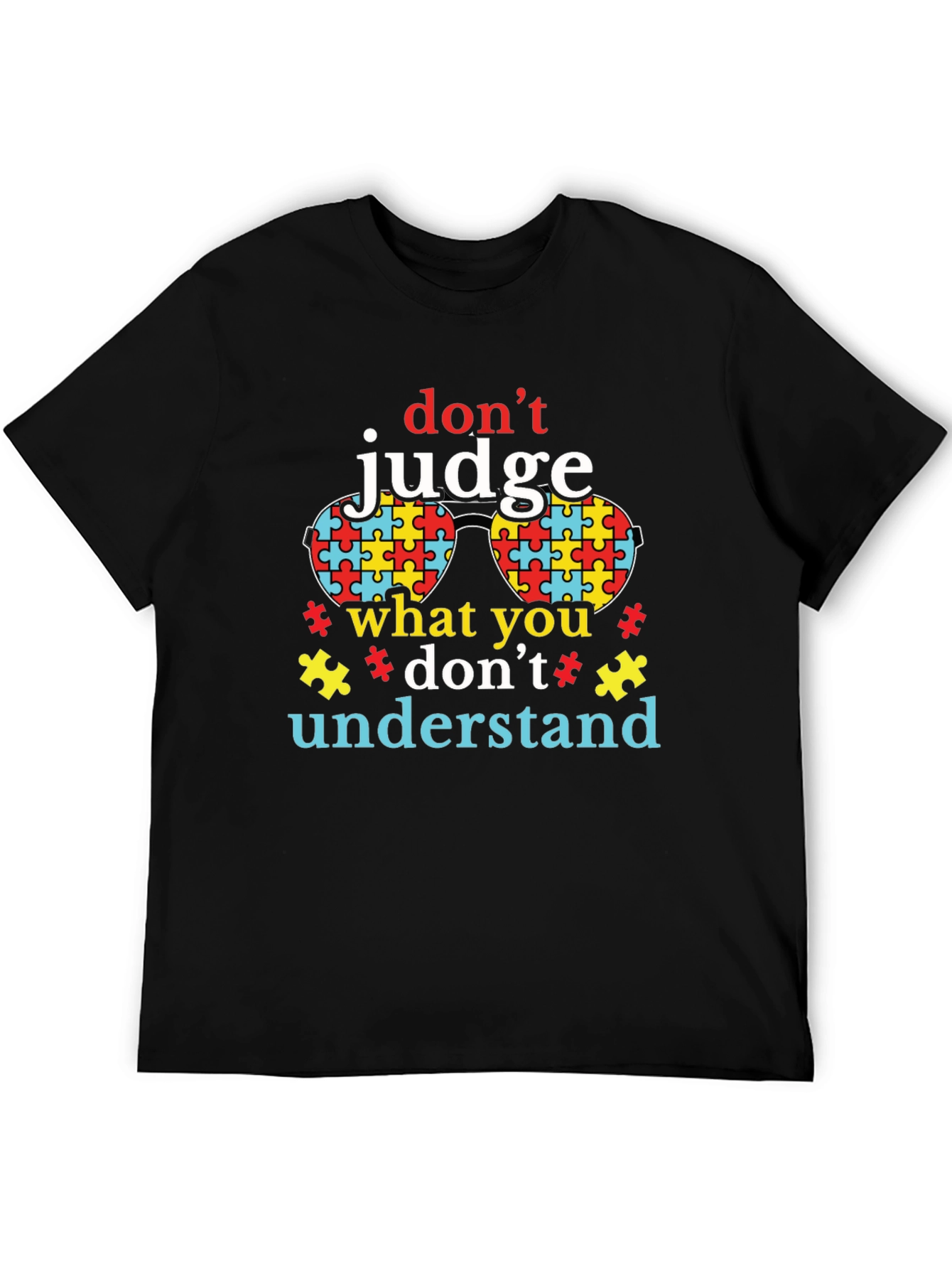 Autism Awareness T-Shirt - Dont Judge