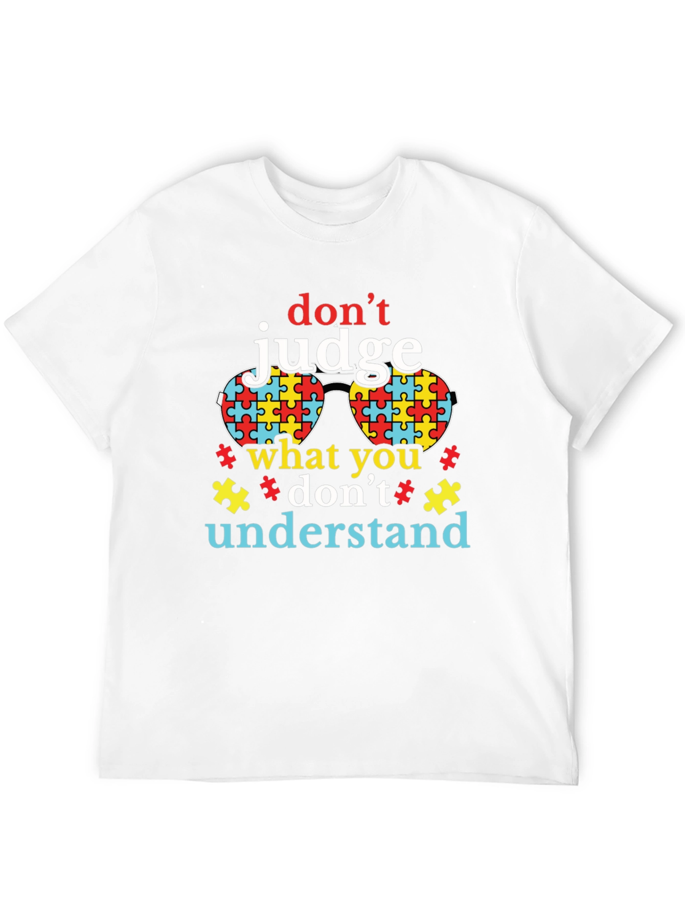 Autism Awareness T-Shirt - Dont Judge