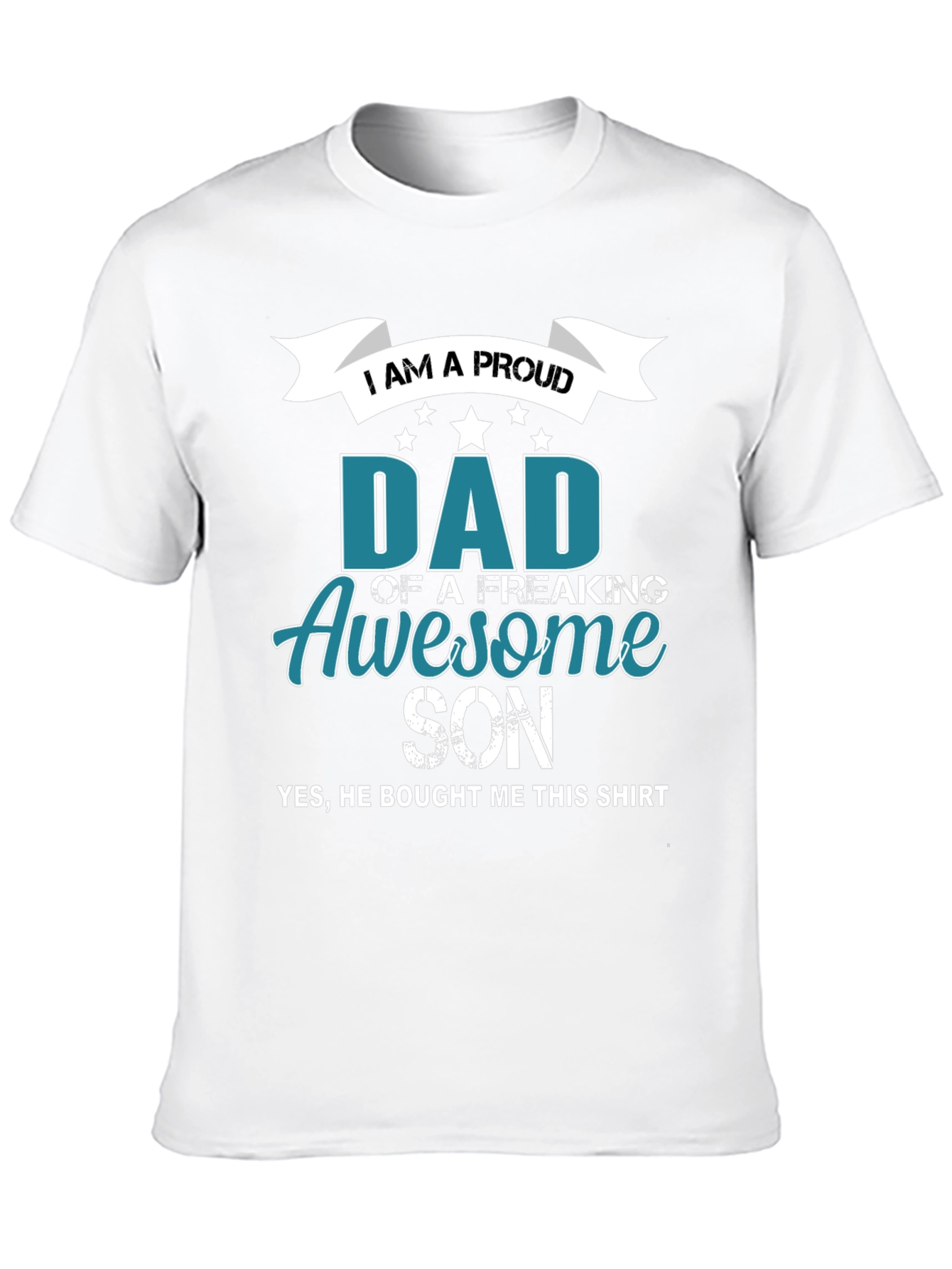 Proud Dad of an Awesome Son Graphic Tee