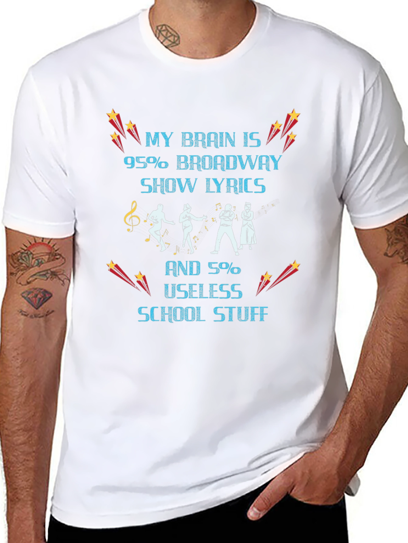 Broadway Lyrics T-Shirt