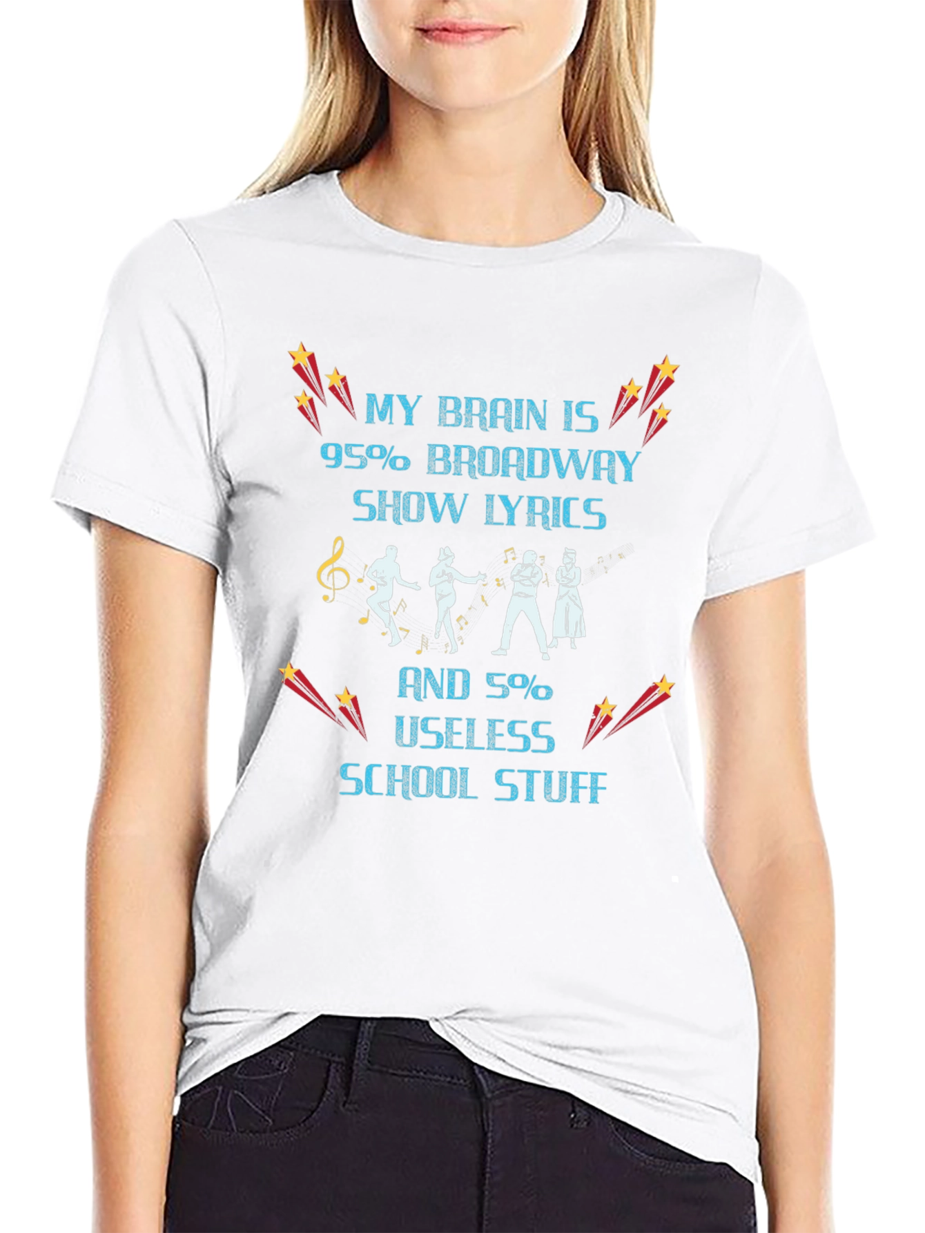 Broadway Lyrics T-Shirt
