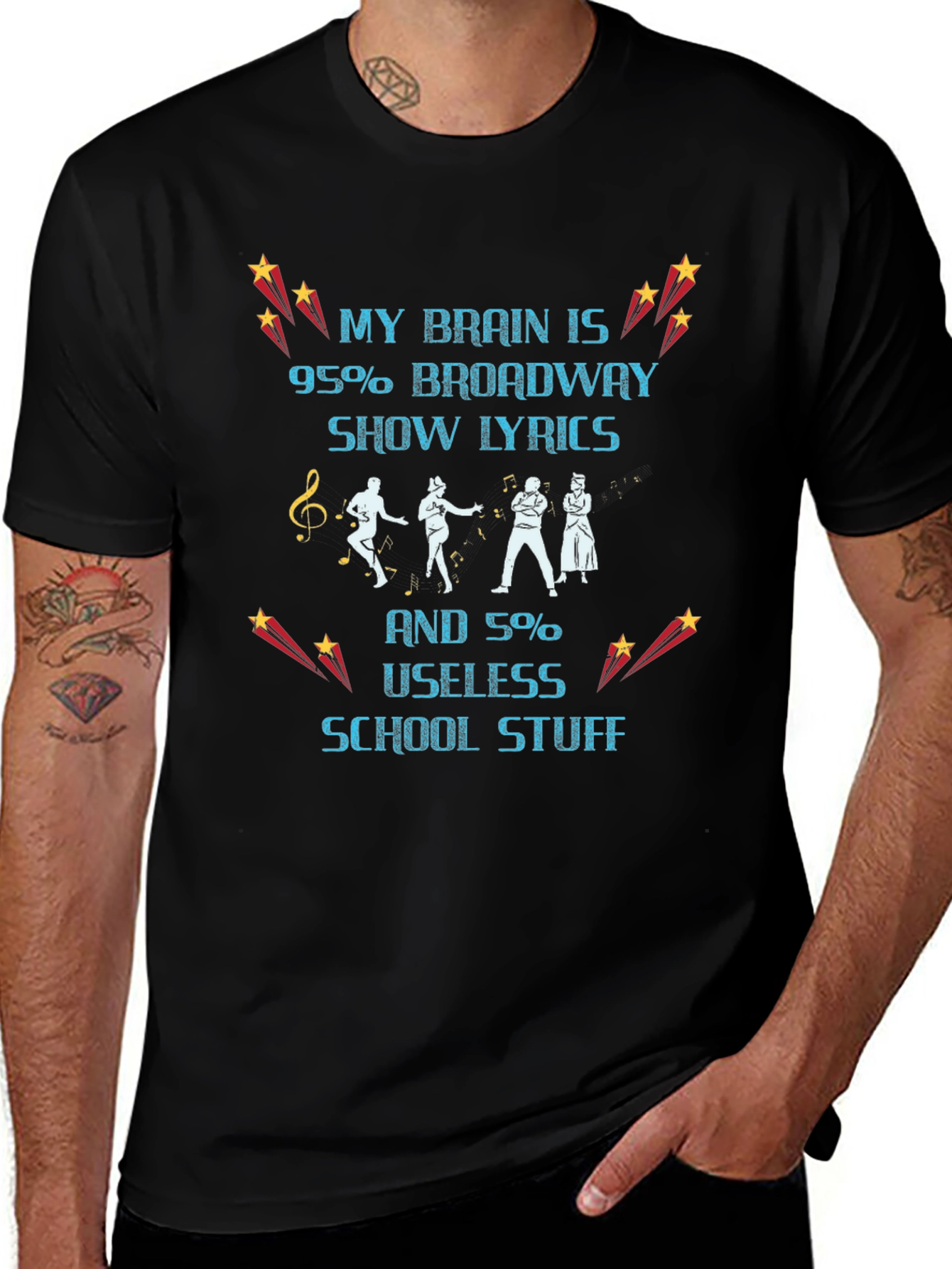 Broadway Lyrics T-Shirt