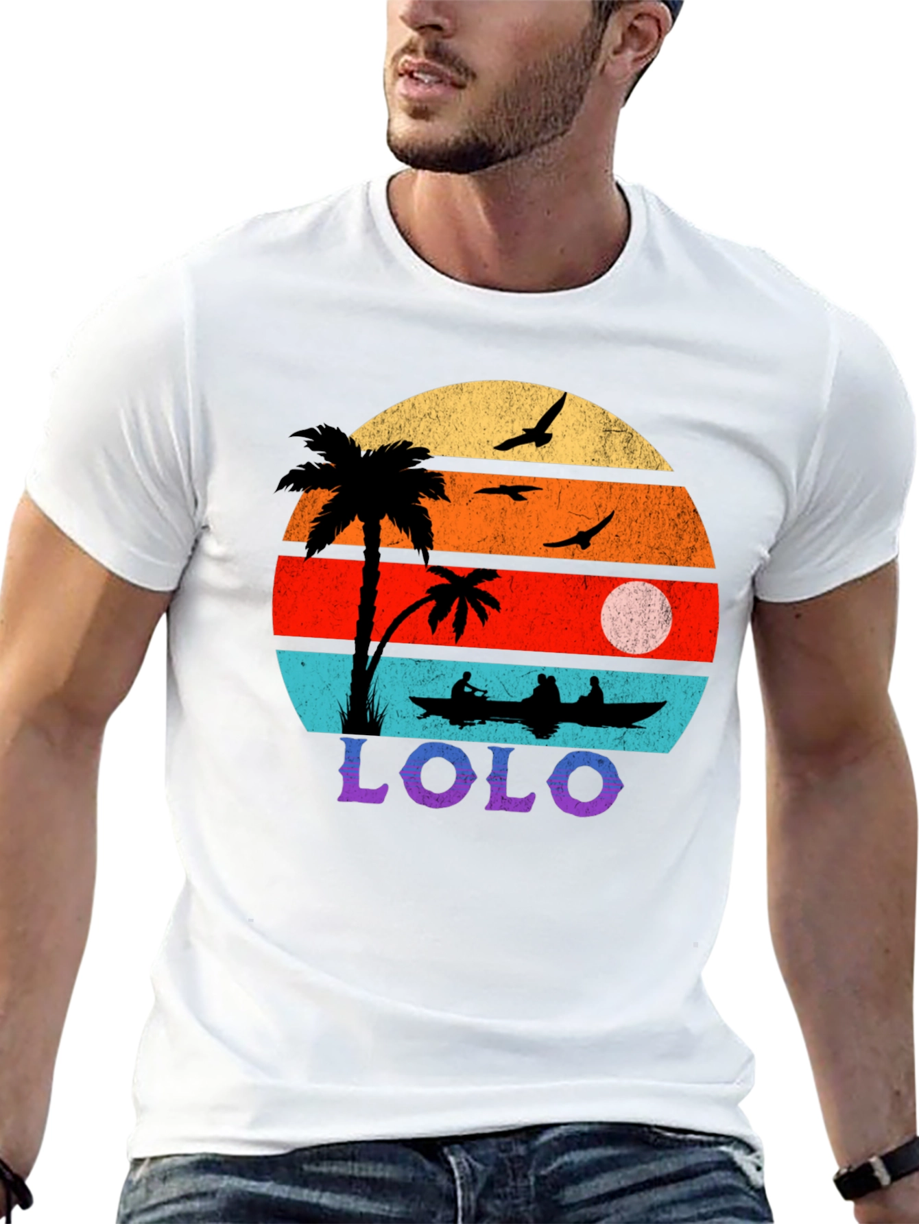 LOLO Retro Sunset T-Shirt