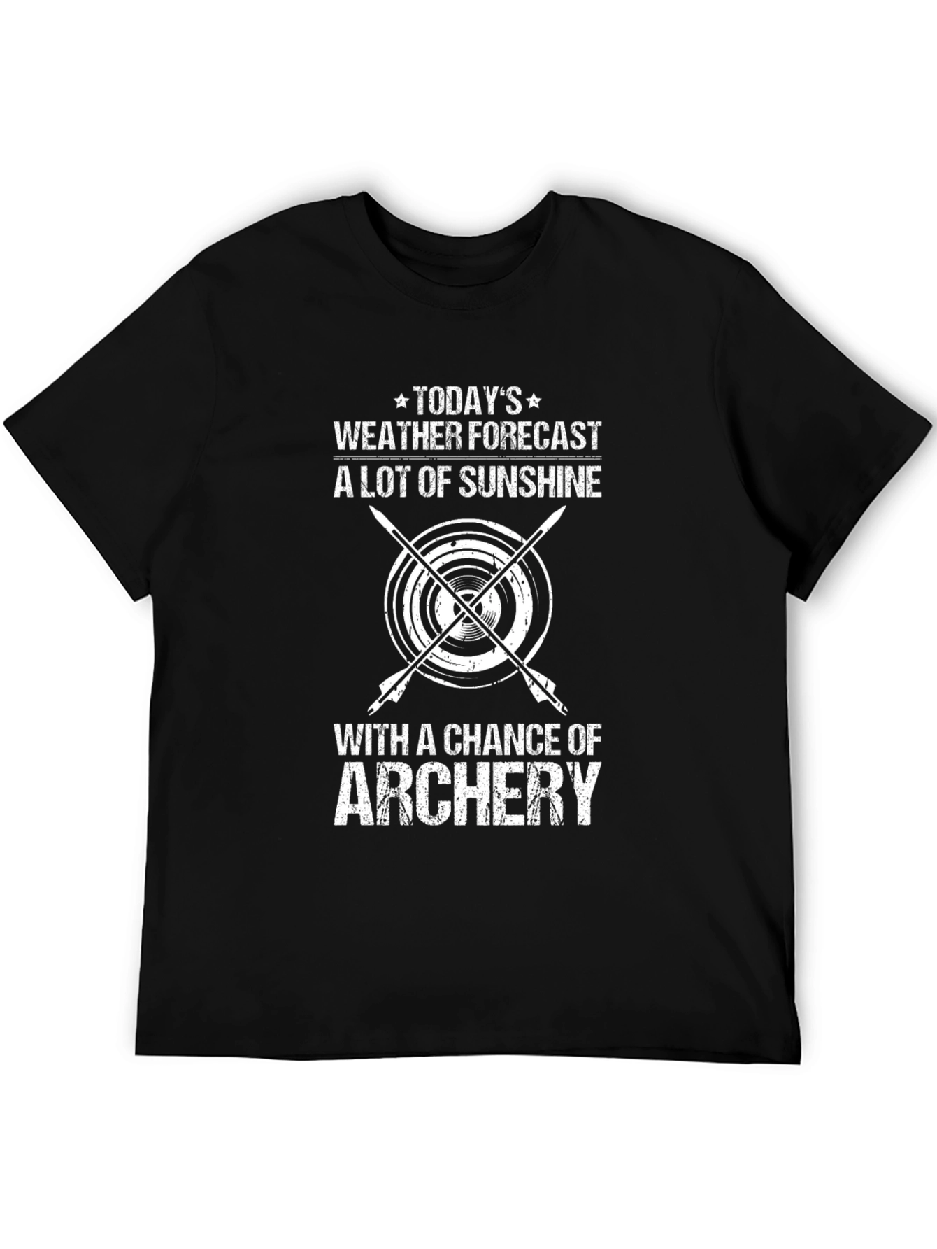 Archery Weather Forecast Graphic Tee