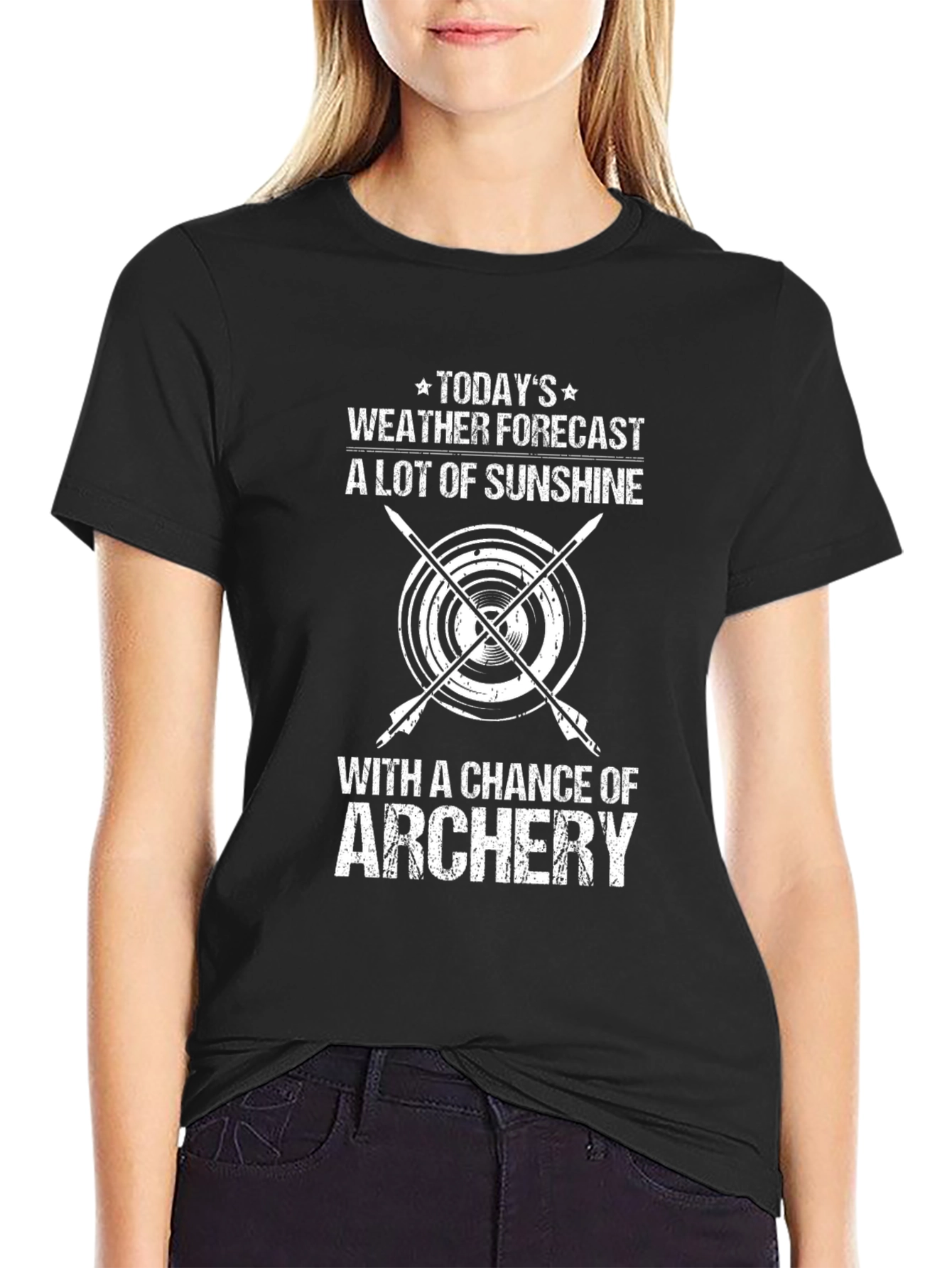 Archery Weather Forecast Graphic Tee