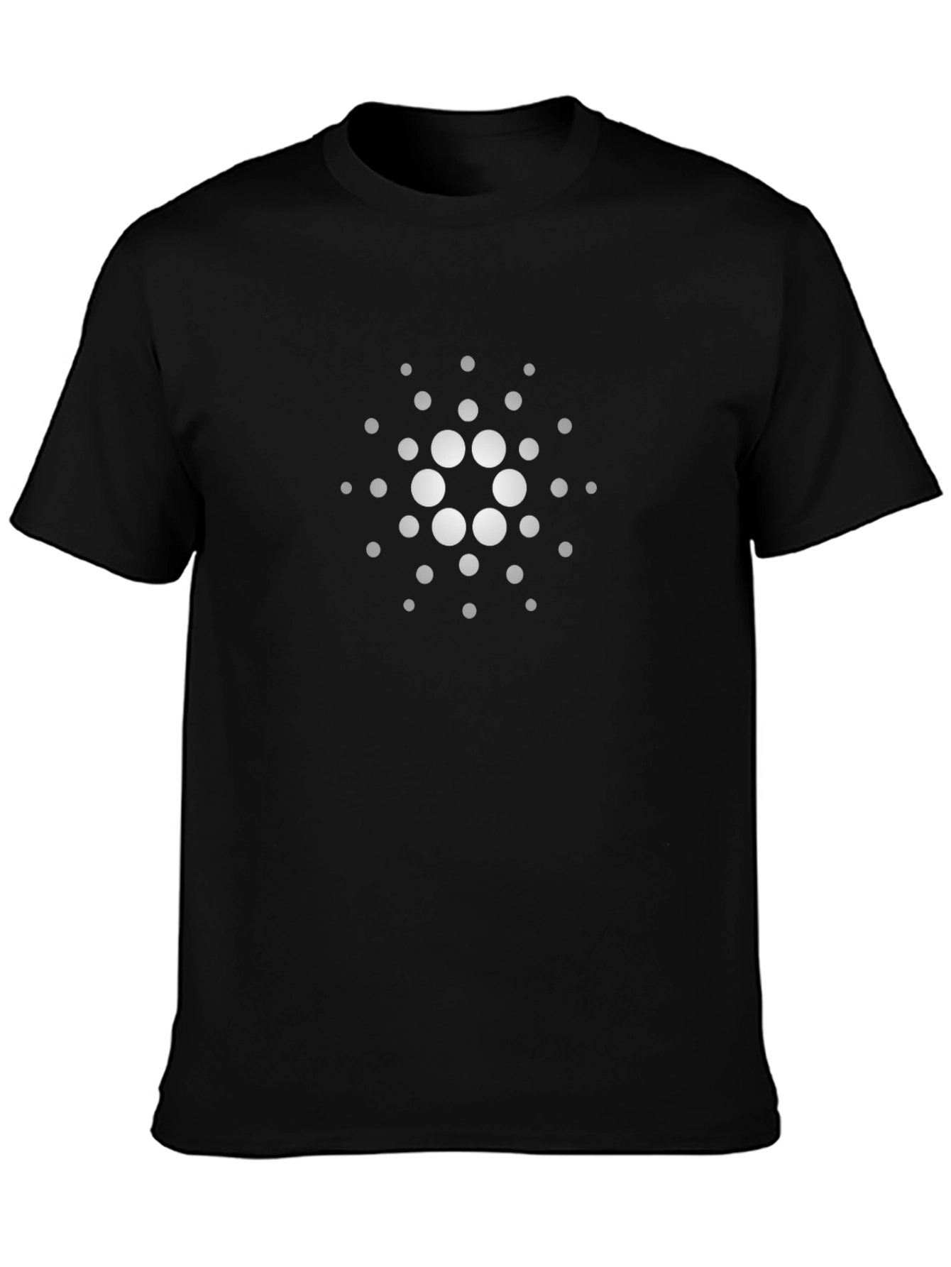 Cardano ADA Crypto T-Shirt - Black Cotton Tee