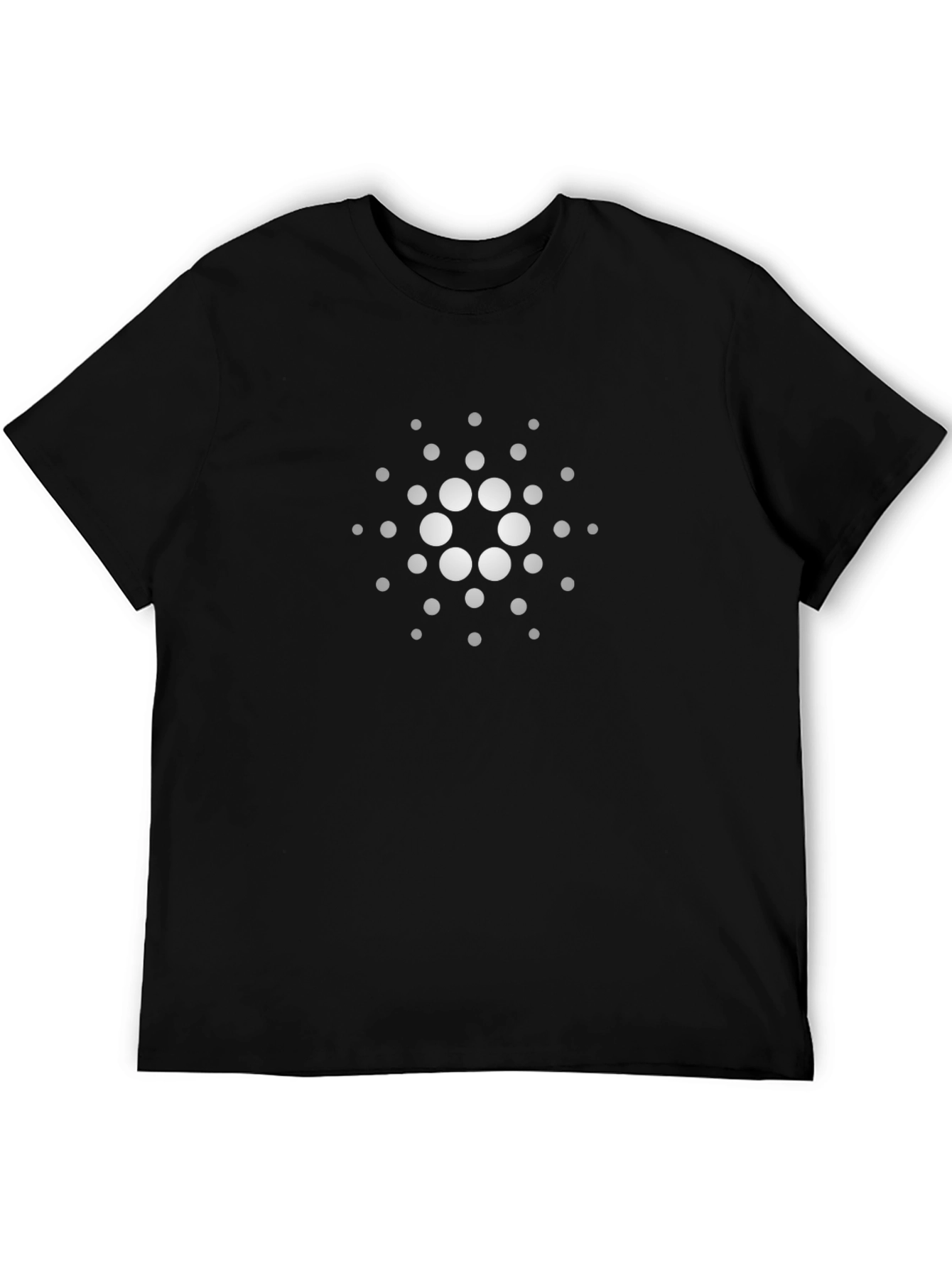 Cardano ADA Crypto T-Shirt - Black Cotton Tee