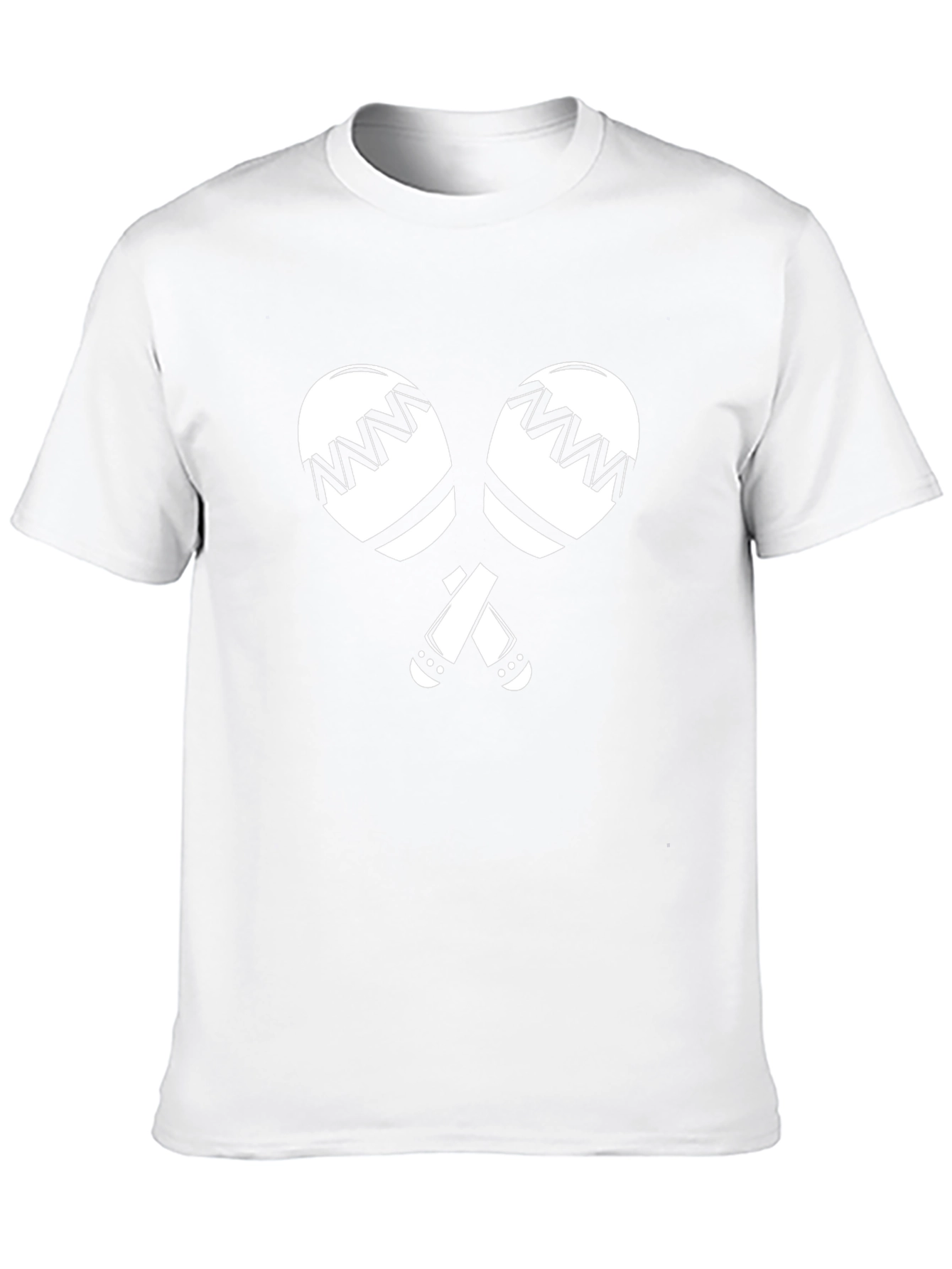 Maracas Graphic Tee - Black Casual T-Shirt