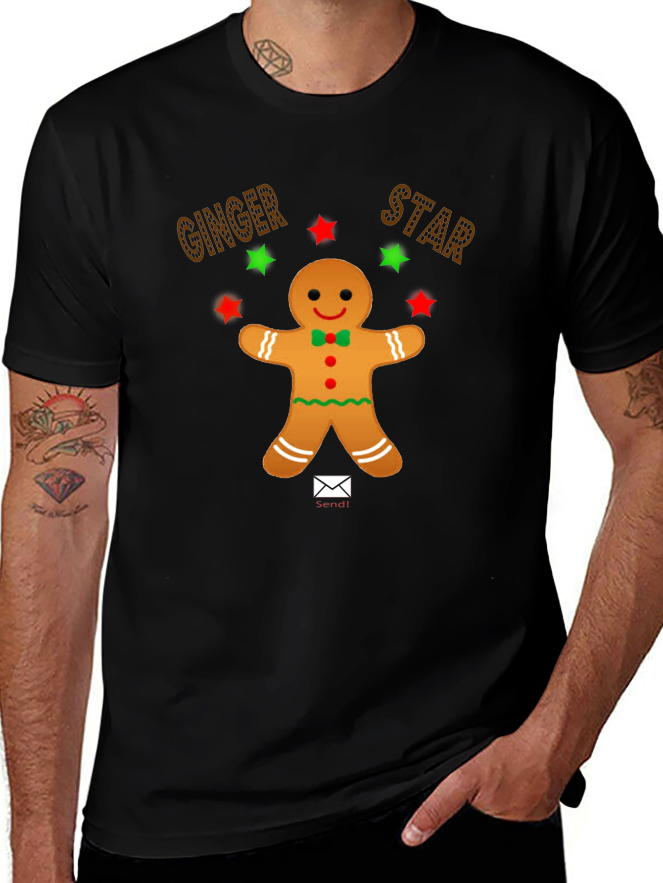 Ginger Star Holiday T-Shirt