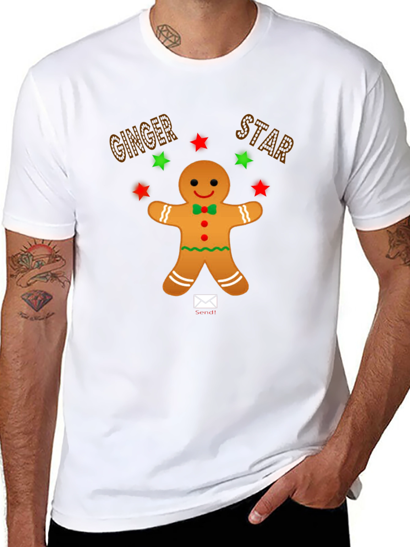 Ginger Star Holiday T-Shirt
