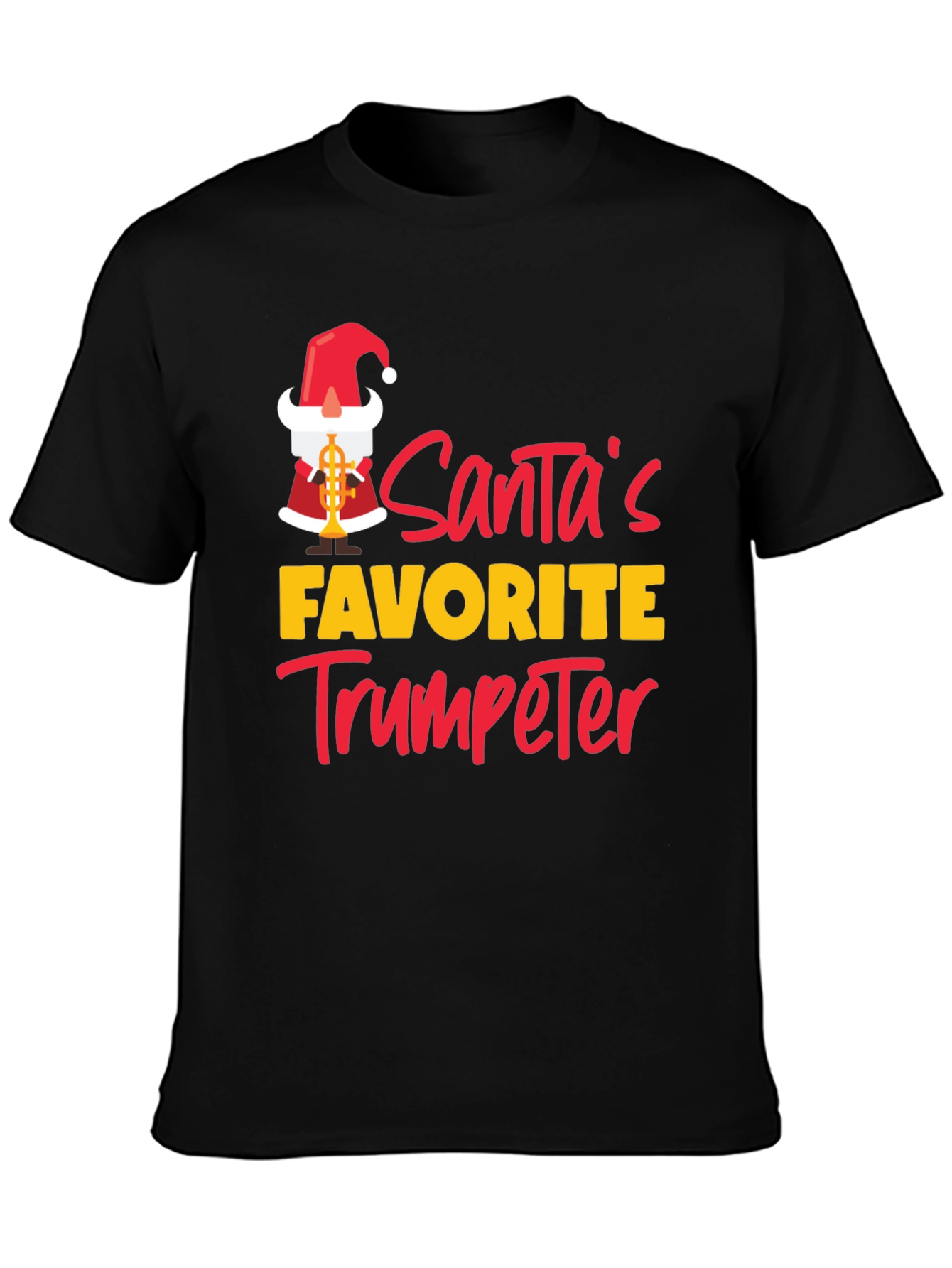 Santas Favorite Trumpeter T-Shirt