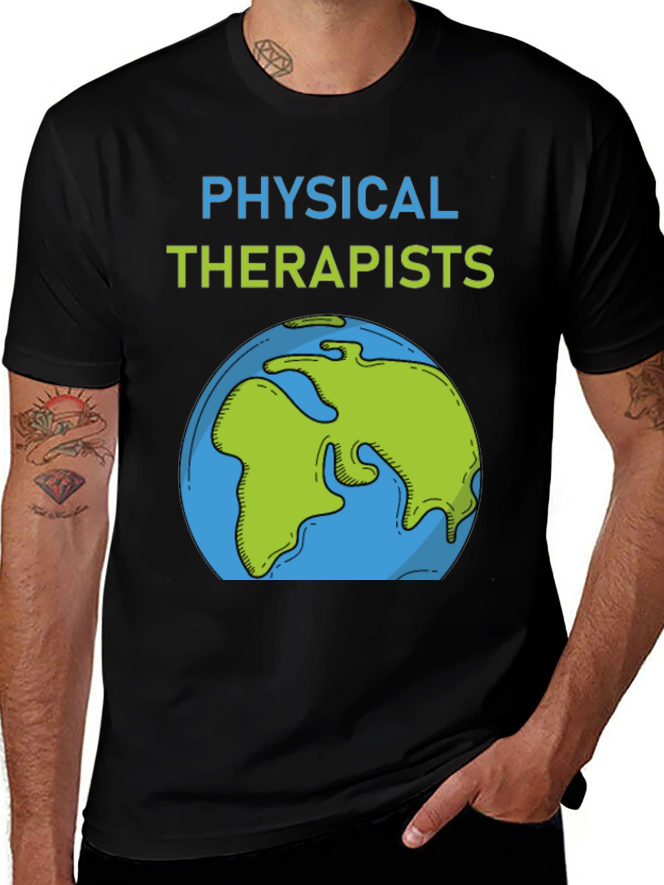 Physical Therapists Earth T-Shirt